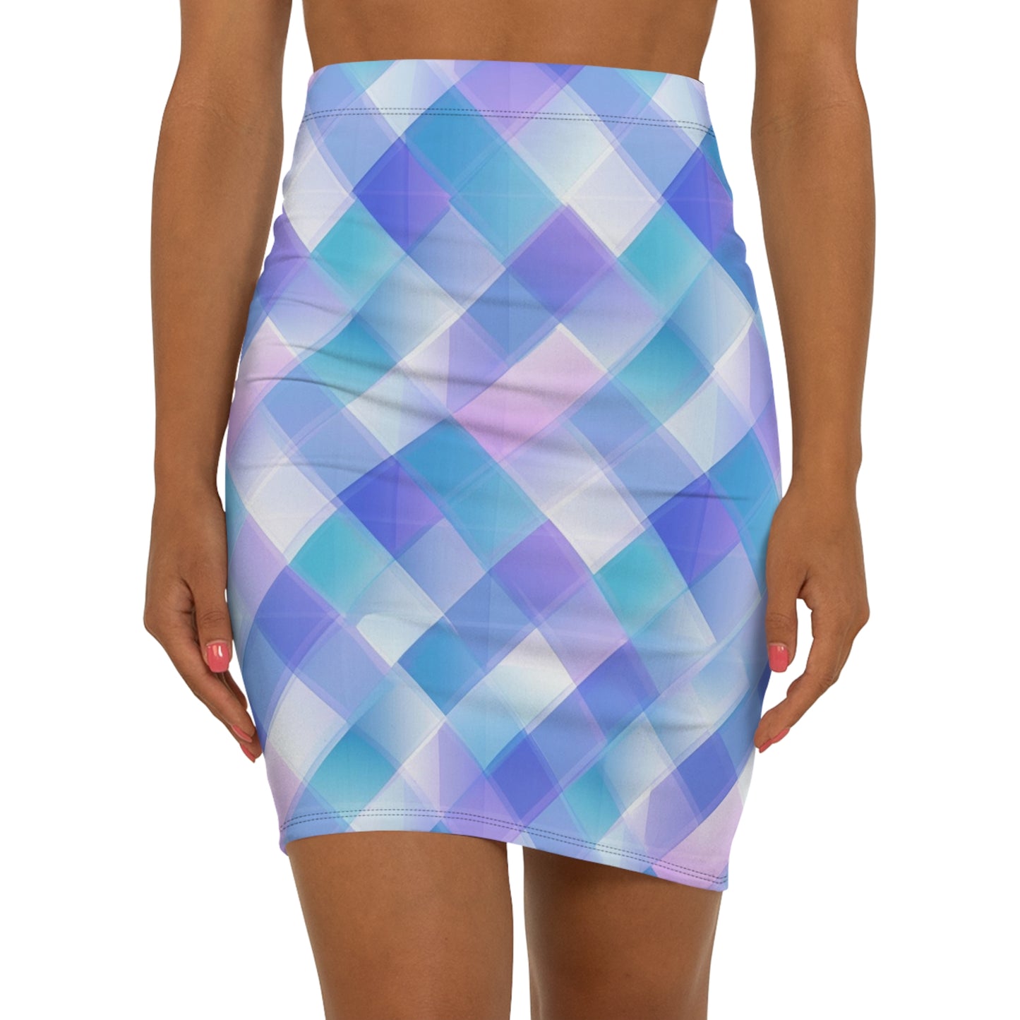 Elegante gonna geometrica