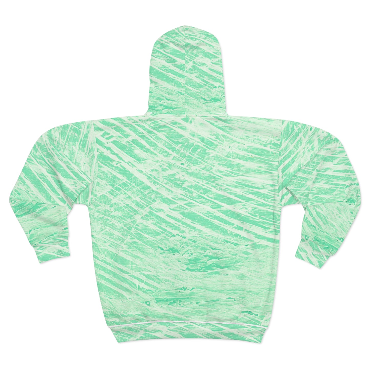 Felpa con cappuccio unisex con zip e effetto tie-dye, comodo abbigliamento casual, perfetto per eventi all'aperto, per rilassarsi a casa, regalo per chi detta le tendenze, moda primaverile