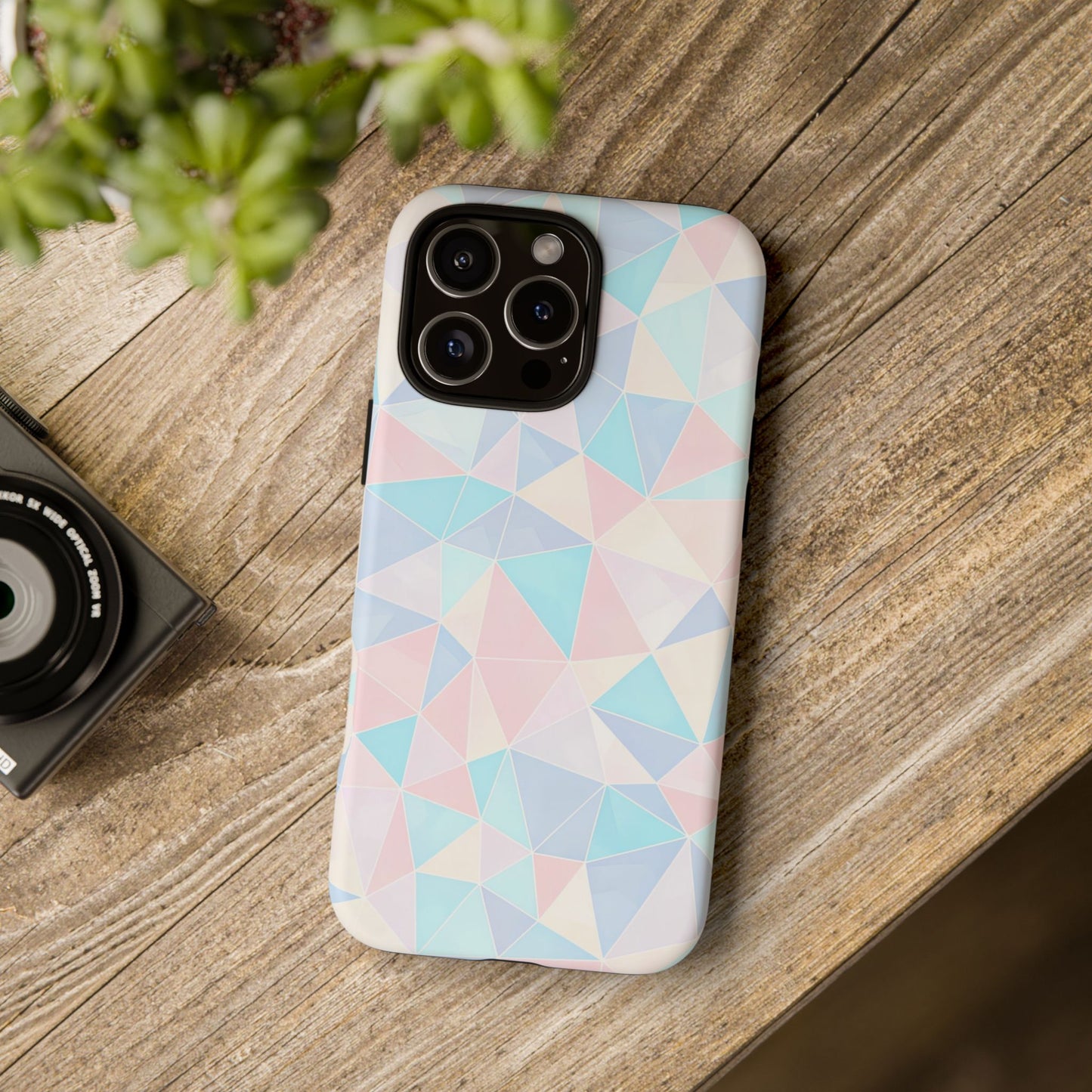 Pastel Geometric Phone Case