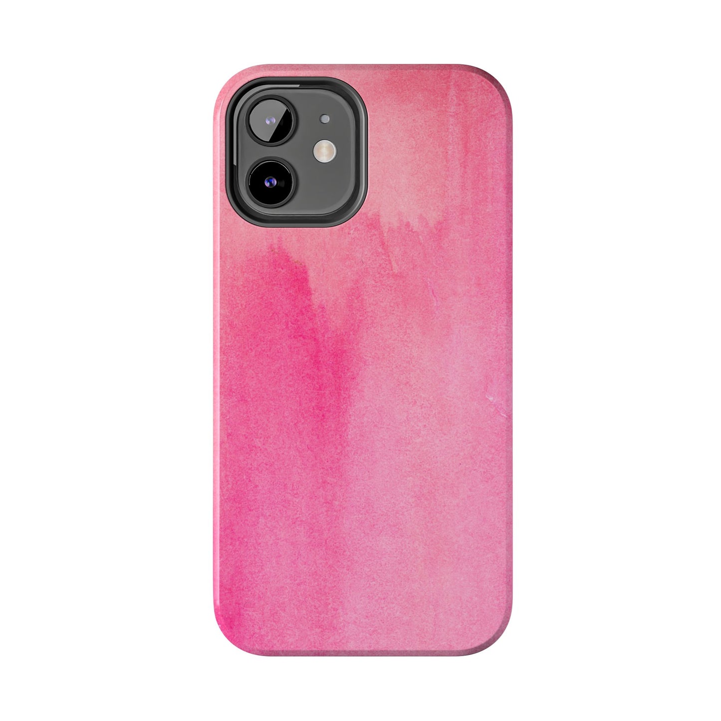 Custodie eleganti e resistenti per telefono - Design acquerello rosa, protezione durevole, idea regalo per adolescenti, accessori tecnologici alla moda
