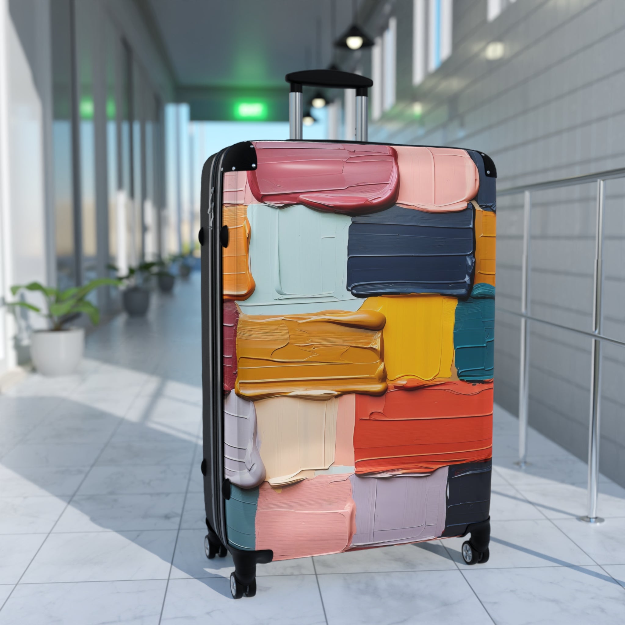 Colorful Art Suitcase