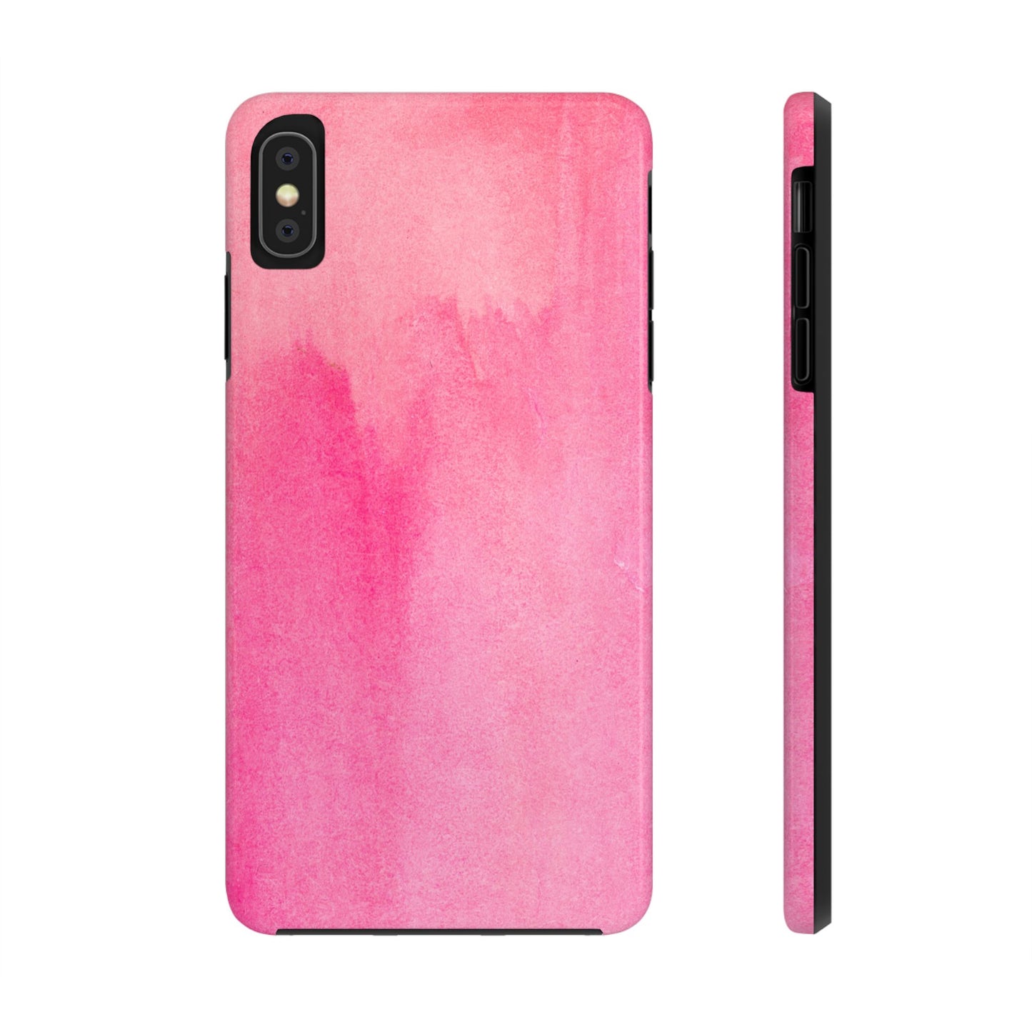 Custodie eleganti e resistenti per telefono - Design acquerello rosa, protezione durevole, idea regalo per adolescenti, accessori tecnologici alla moda