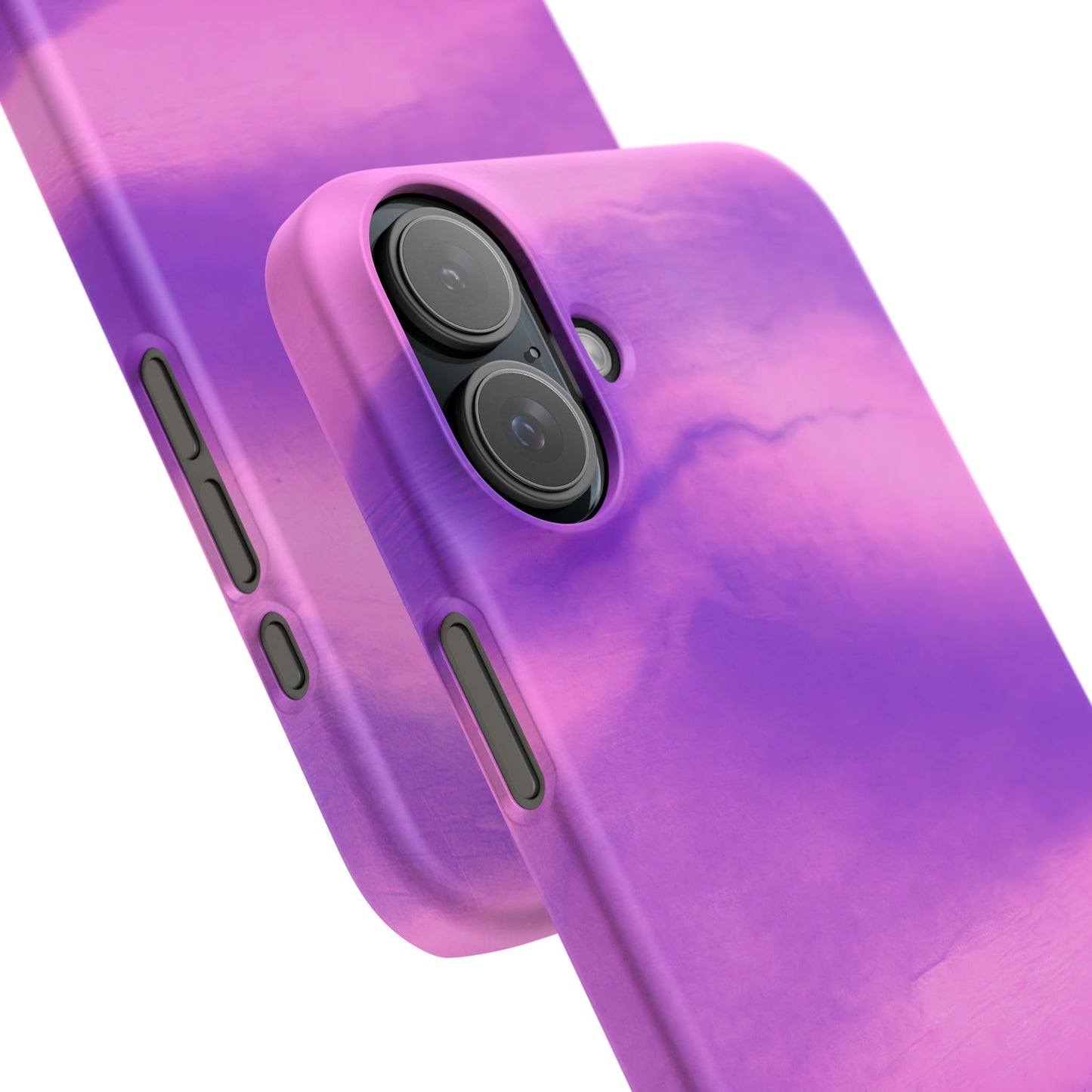 Stylish Purple Marble Snap Case for Phone