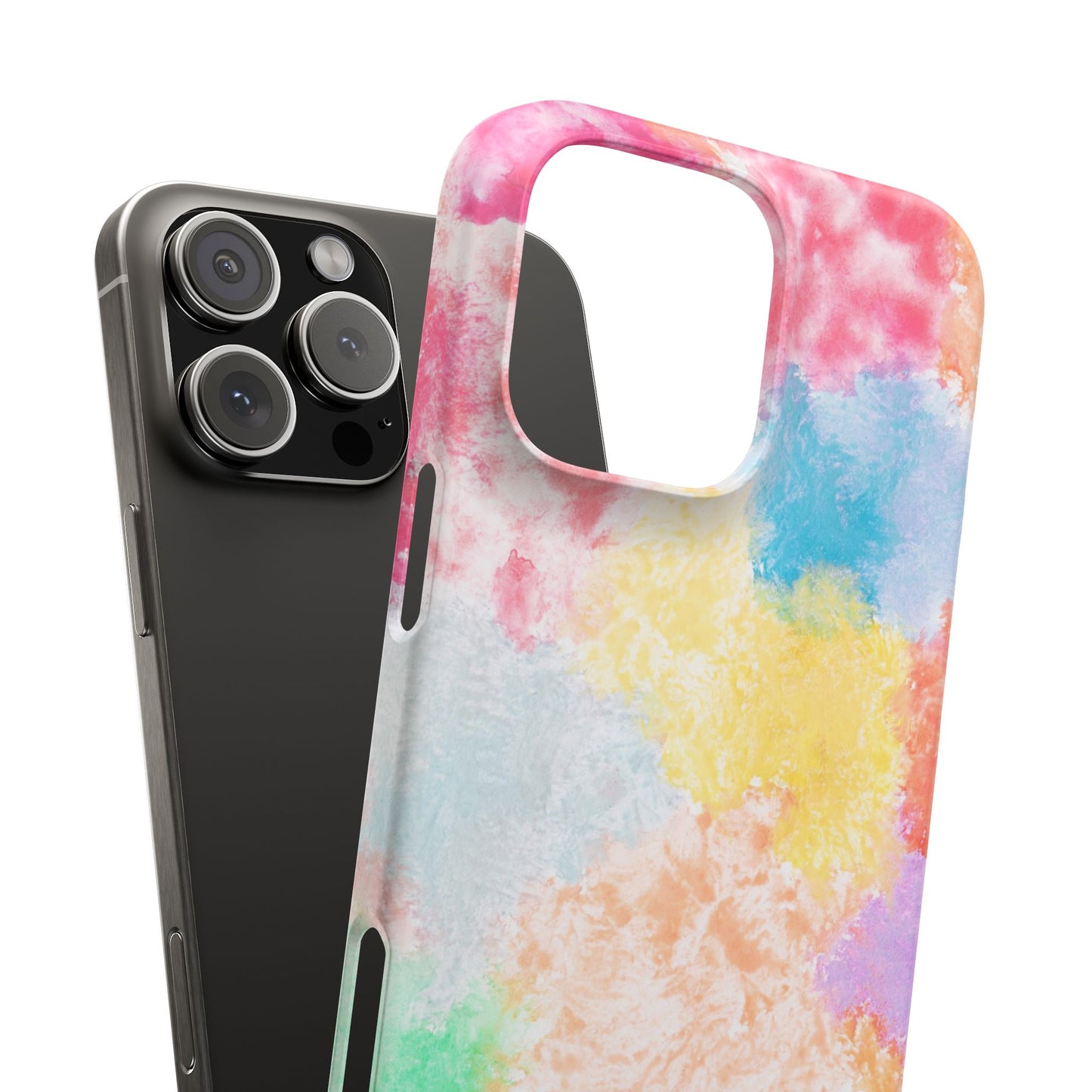 Colorful Watercolor Snap Cases for Phones