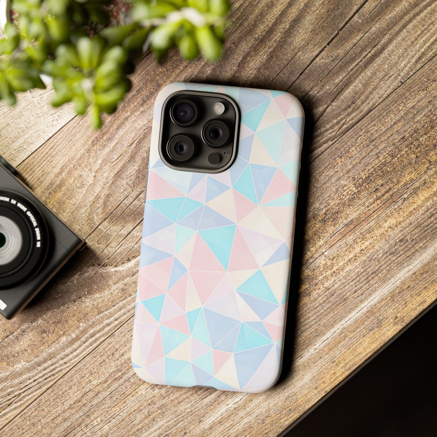 Pastel Geometric Phone Case
