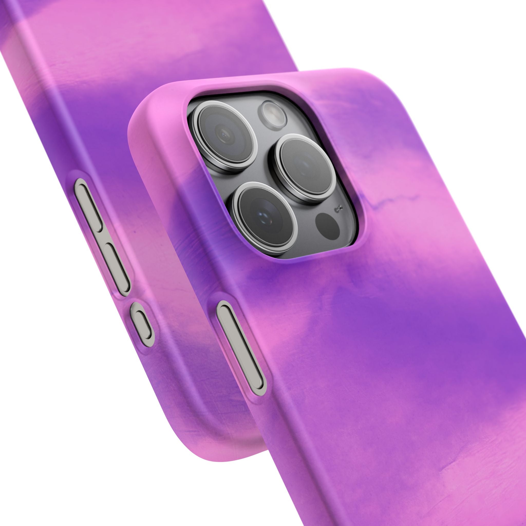 Stylish Purple Marble Snap Case for Phone