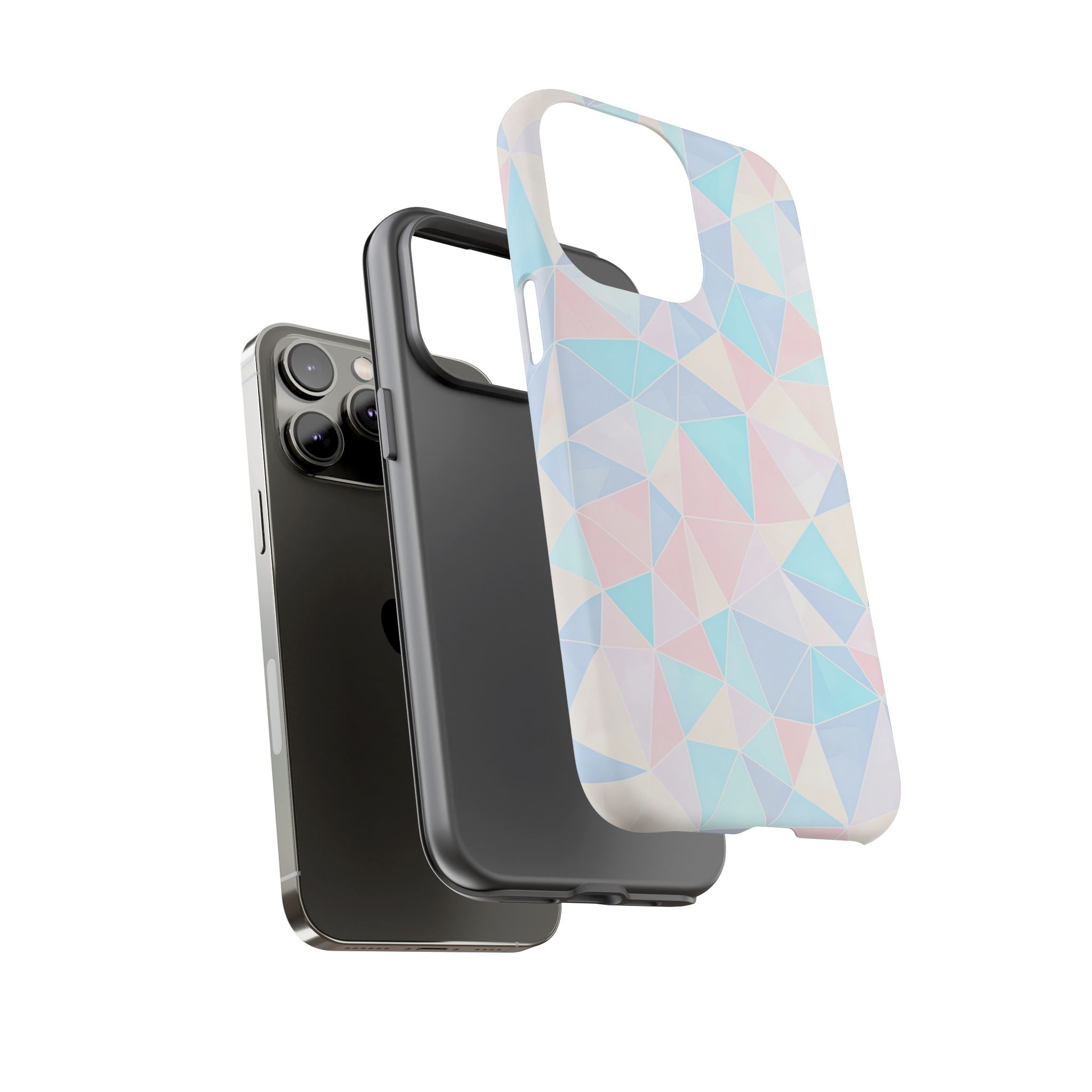 Pastel Geometric Phone Case