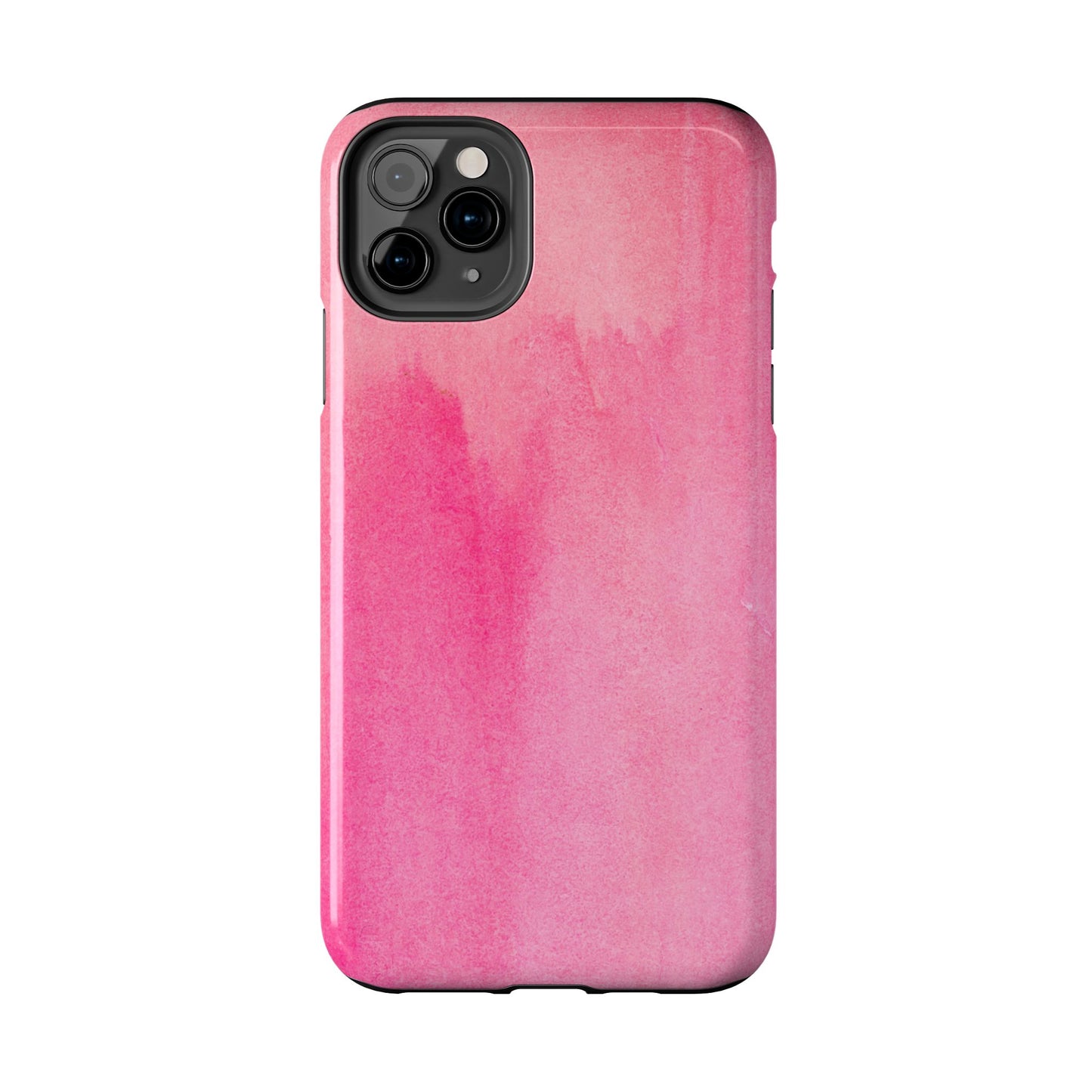 Custodie eleganti e resistenti per telefono - Design acquerello rosa, protezione durevole, idea regalo per adolescenti, accessori tecnologici alla moda