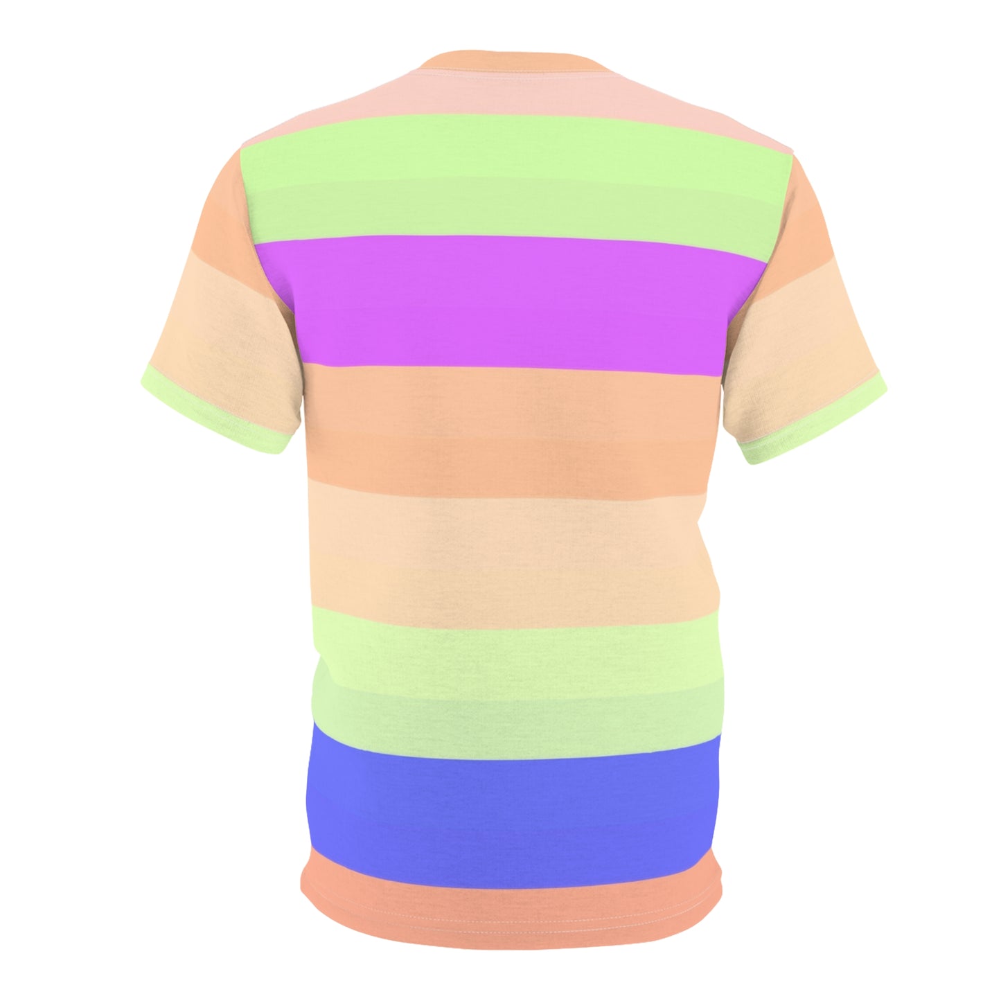 Unisex Tee a strisce e colorata