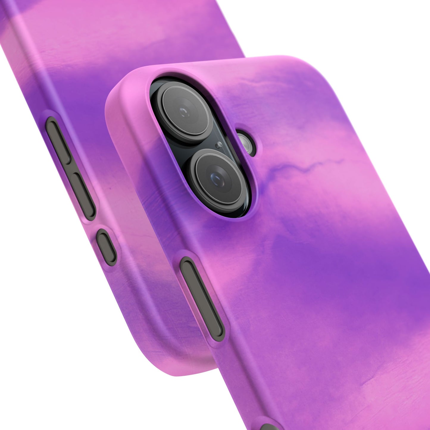 Stylish Purple Marble Snap Case for Phone