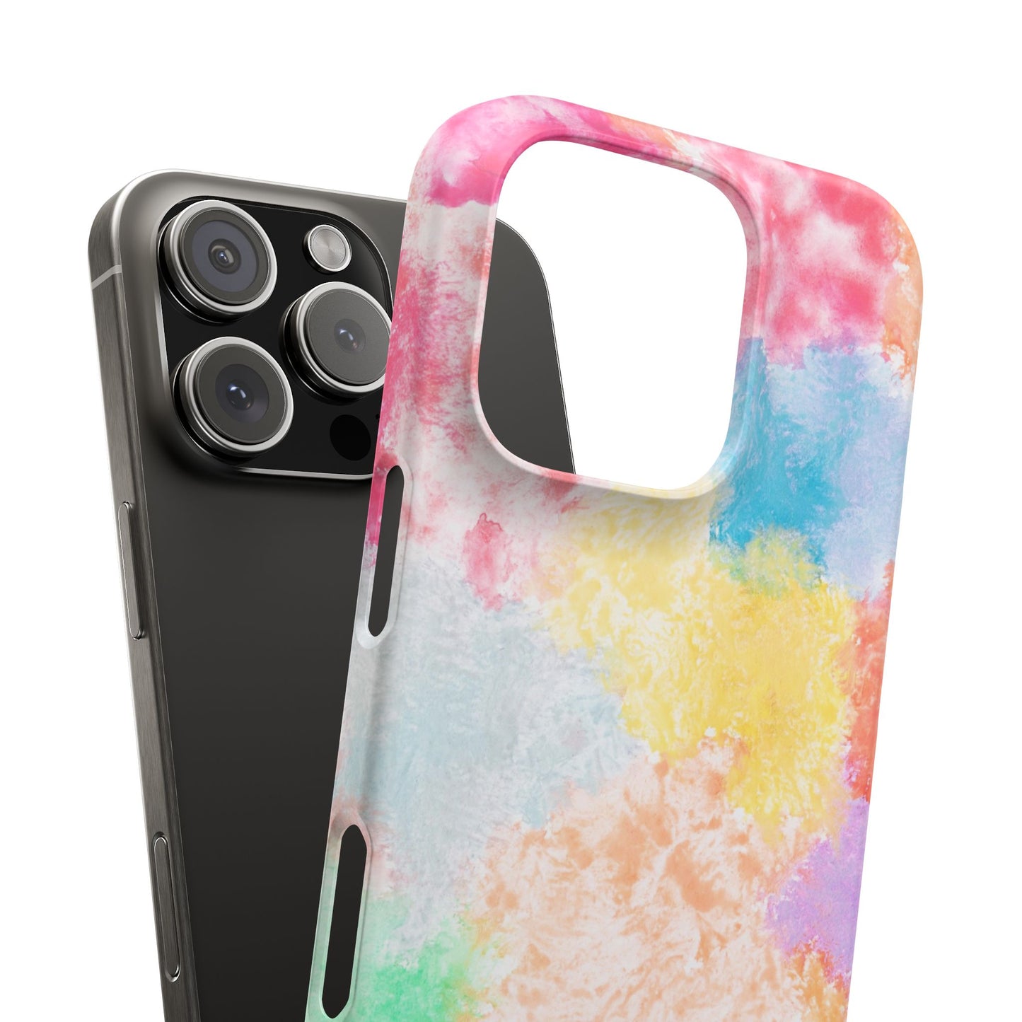Colorful Watercolor Snap Cases for Phones