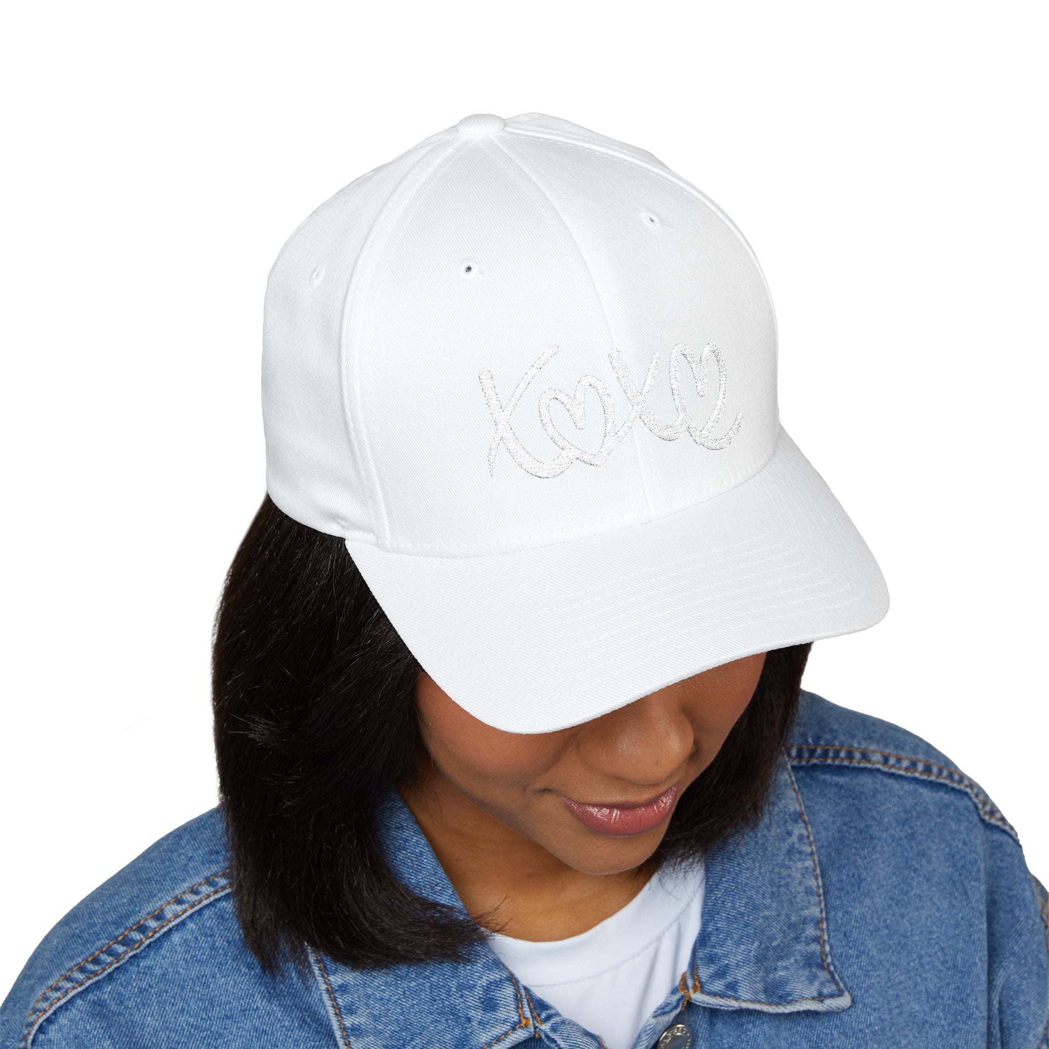 XOXO Embroidered Cap, Trendy Baseball Hat, Gift for Her, Casual Style, Summer Accessory, Cute Cap for Friends