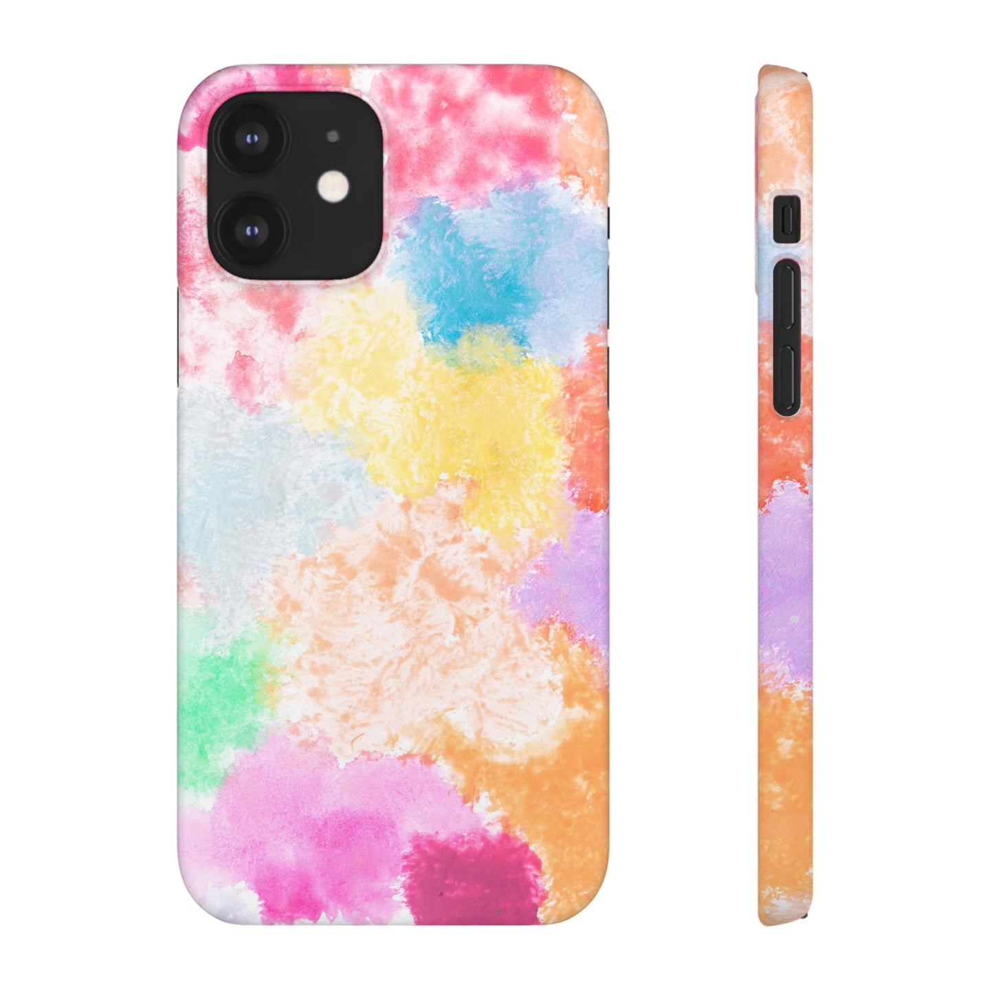Colorful Watercolor Snap Cases for Phones