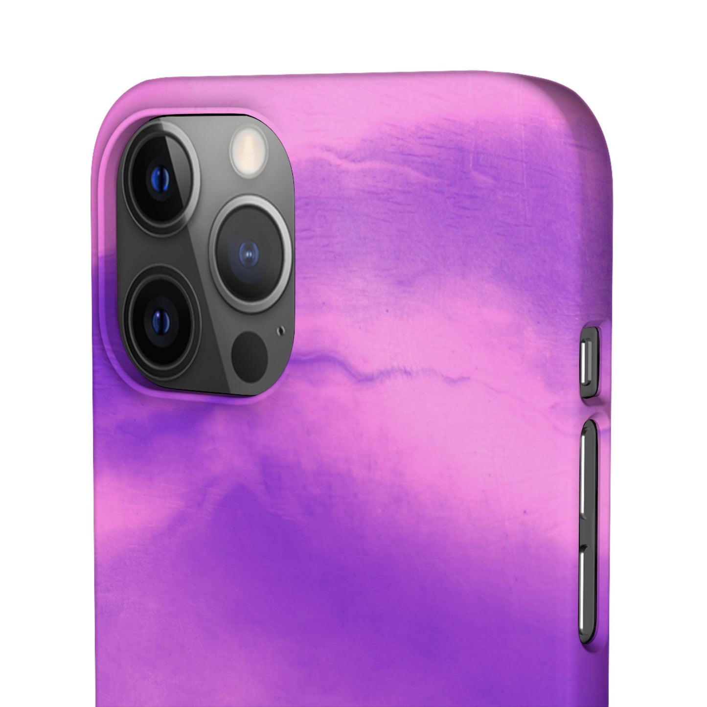 Stylish Purple Marble Snap Case for Phone