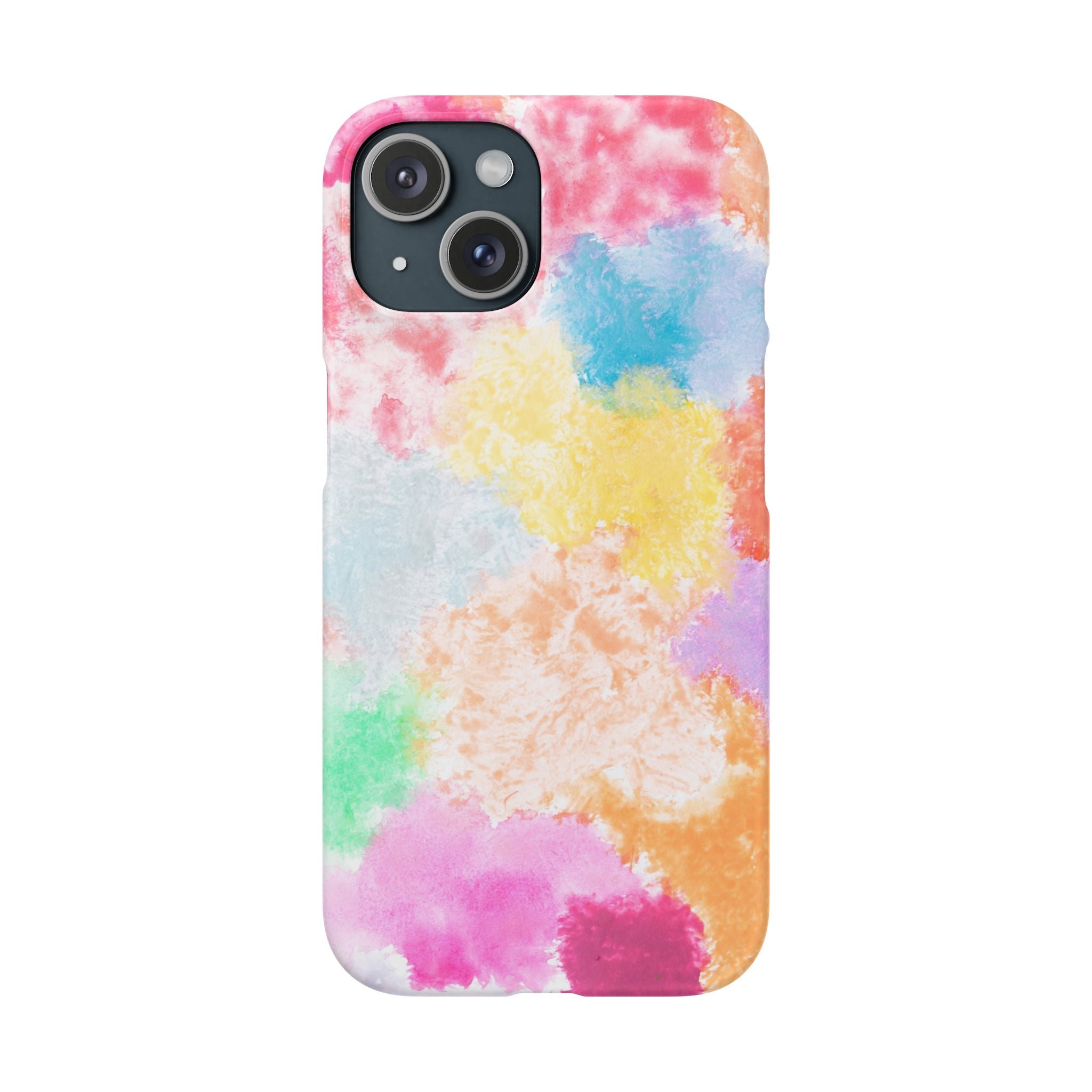 Colorful Watercolor Snap Cases for Phones