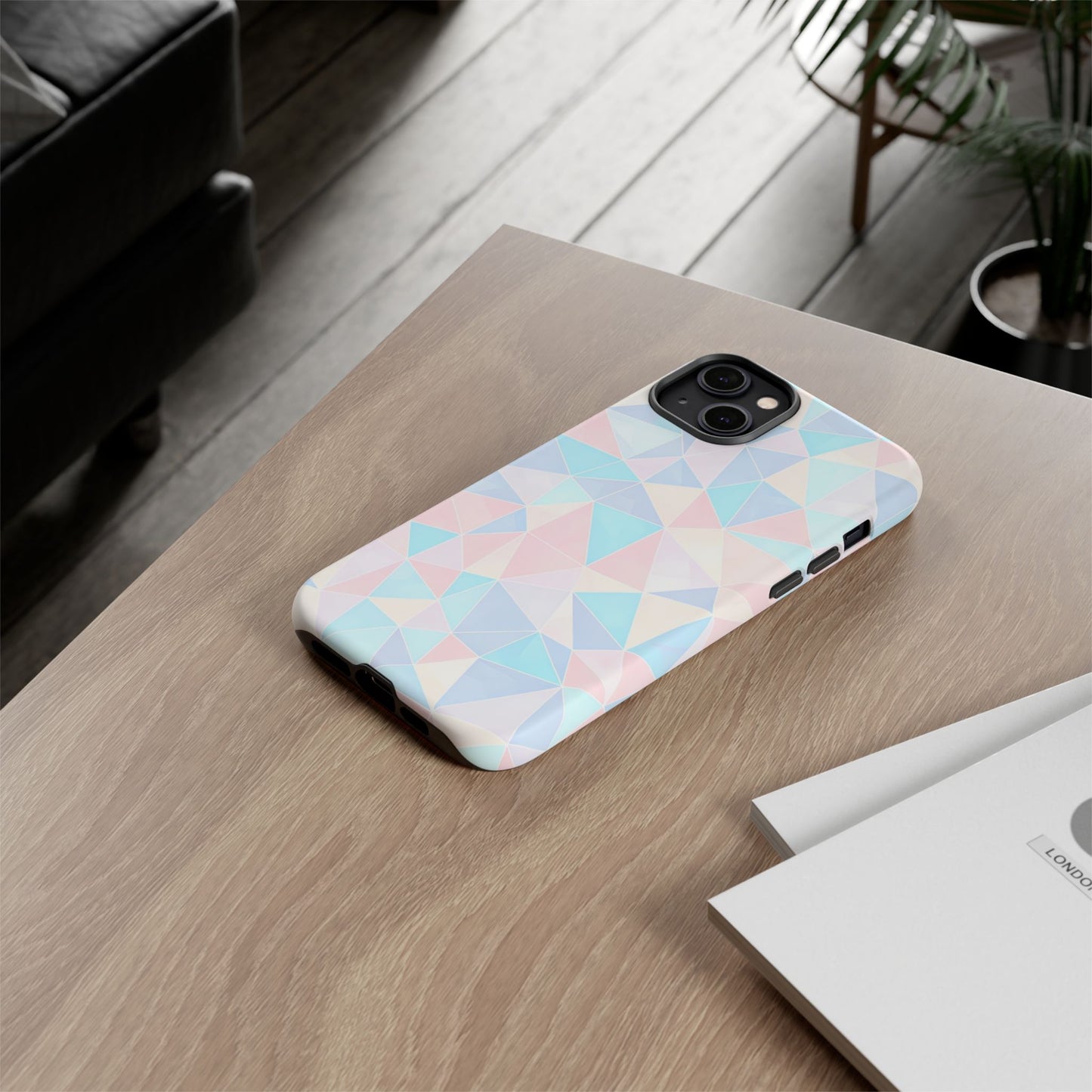 Pastel Geometric Phone Case