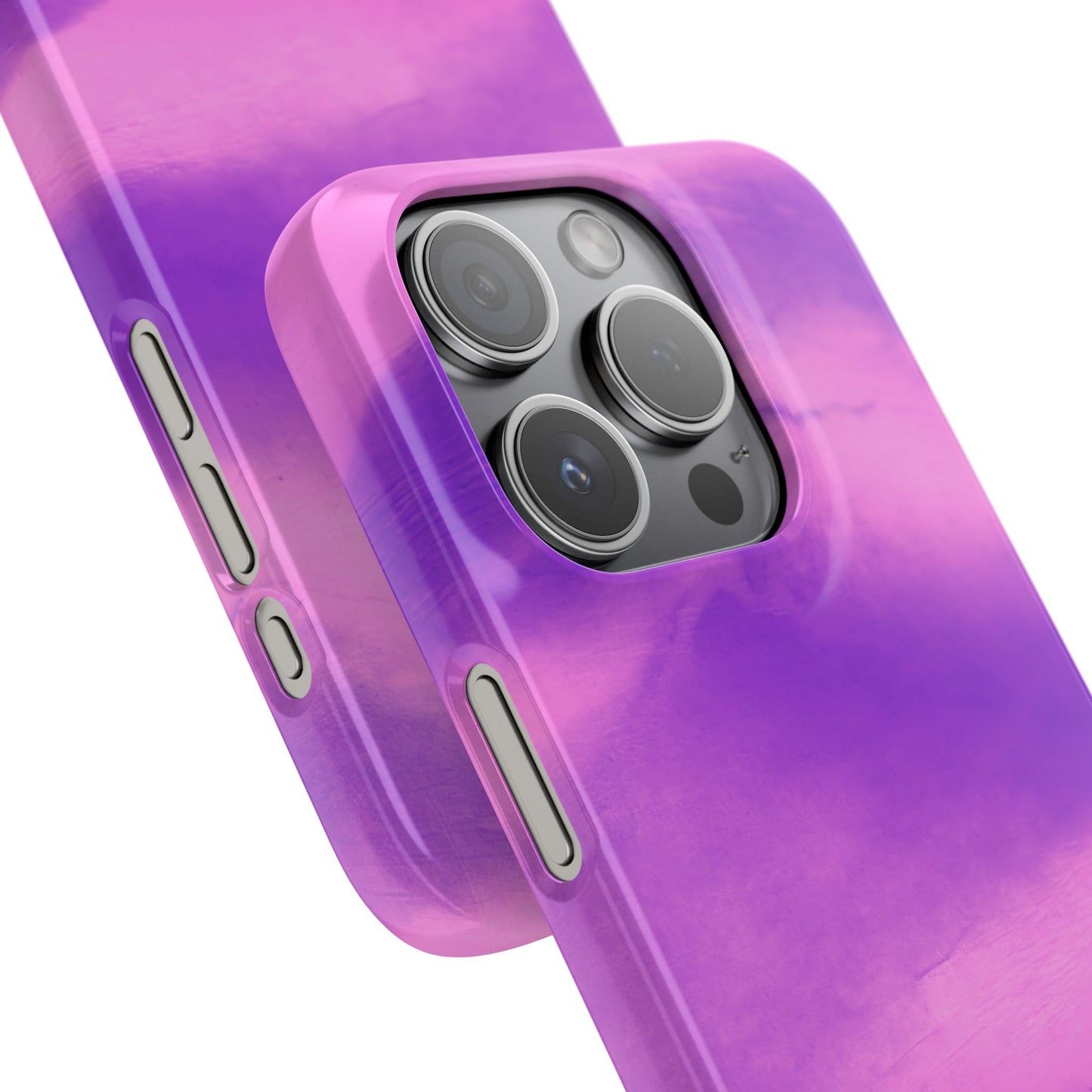 Stylish Purple Marble Snap Case for Phone