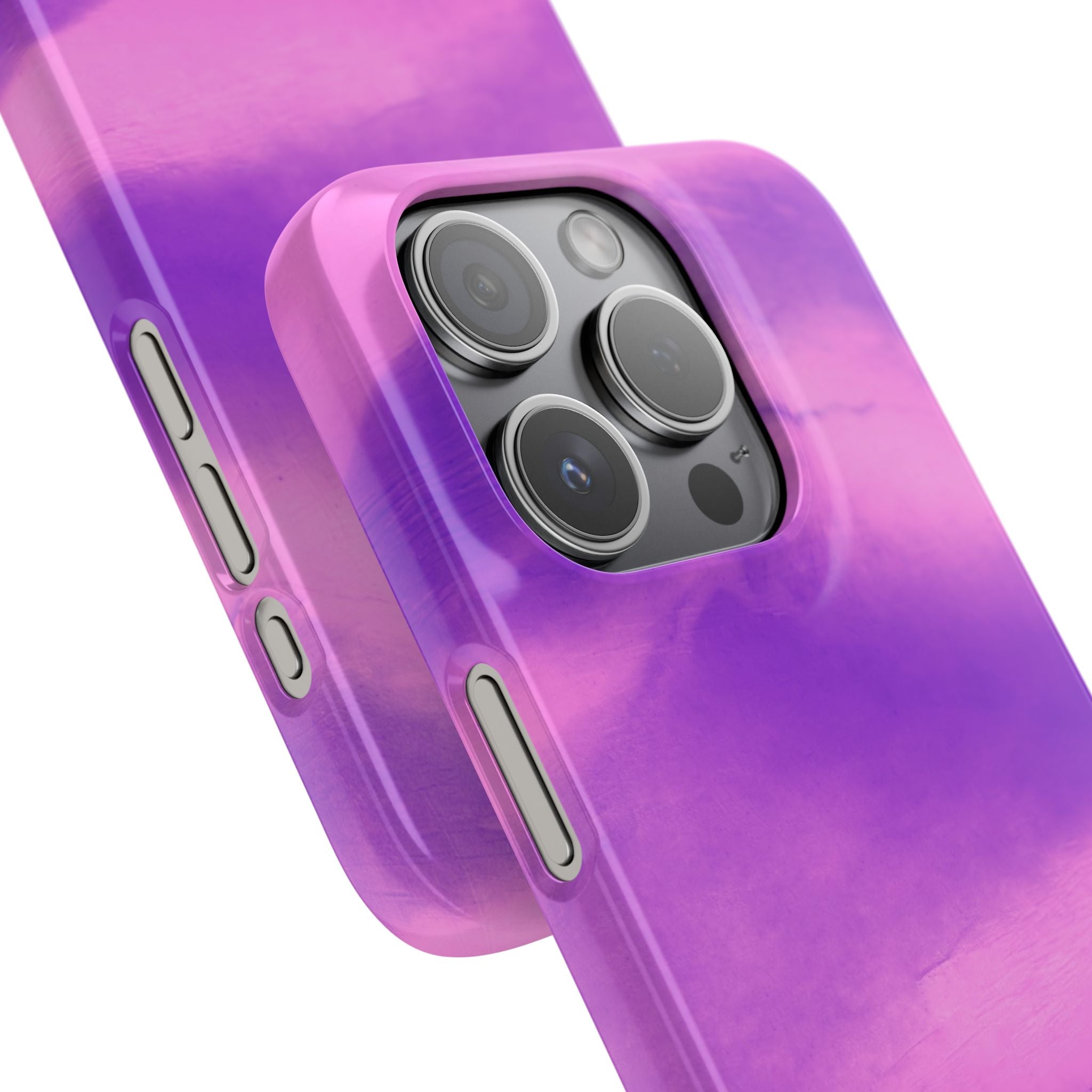 Stylish Purple Marble Snap Case for Phone