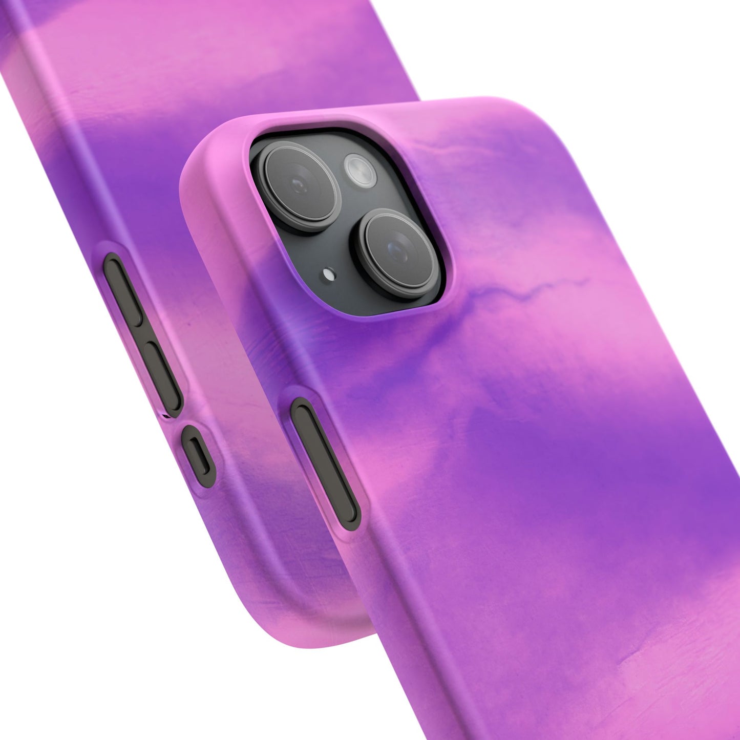 Stylish Purple Marble Snap Case for Phone