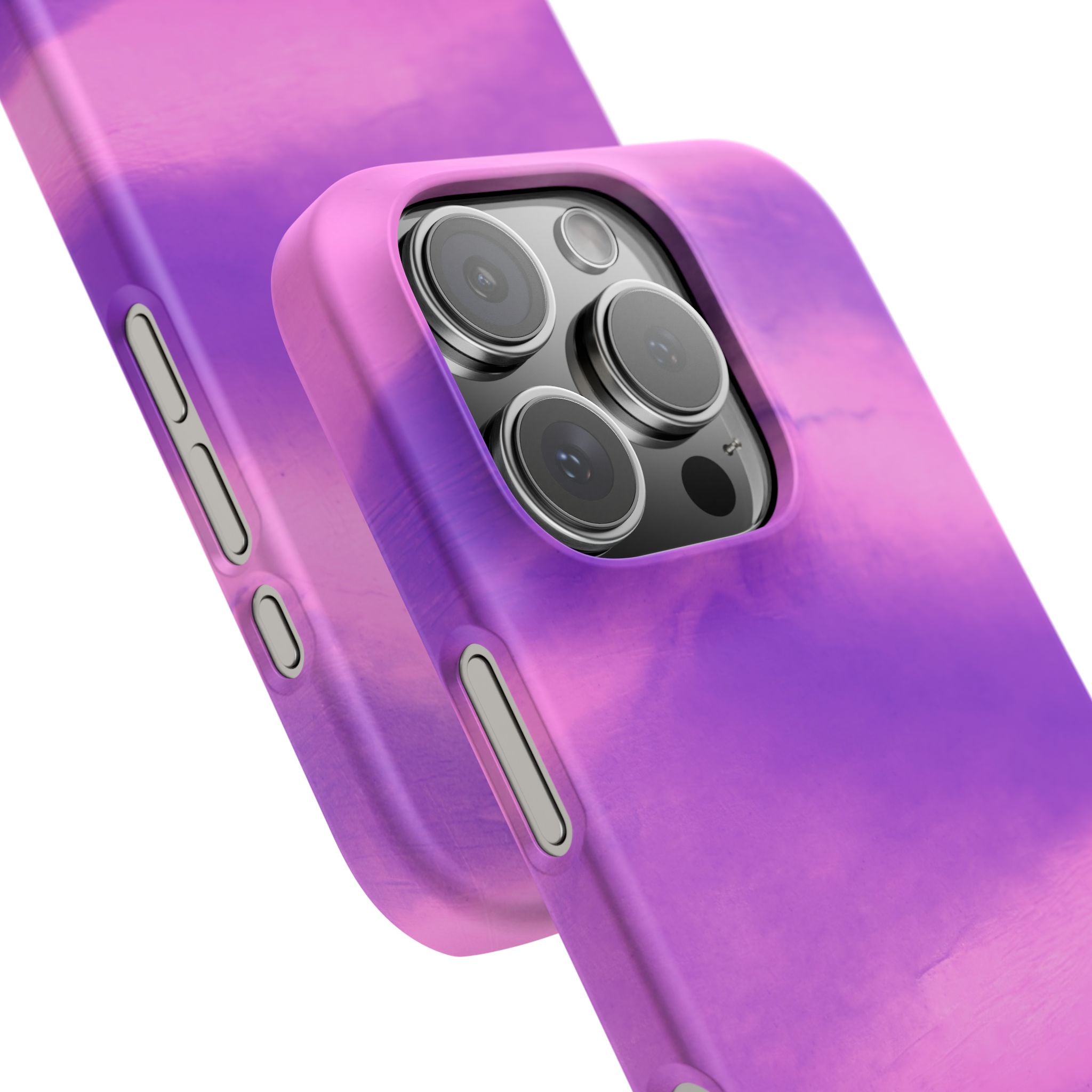 Stylish Purple Marble Snap Case for Phone