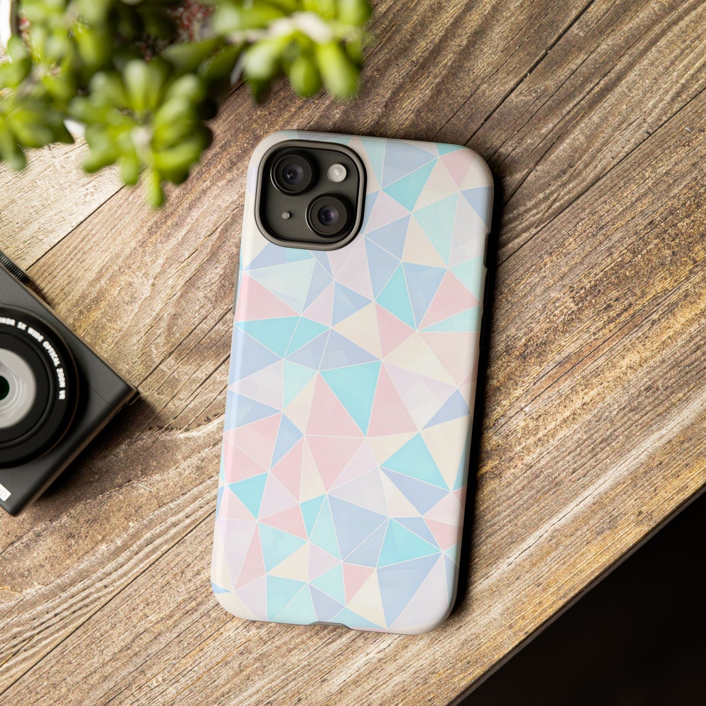 Pastel Geometric Phone Case
