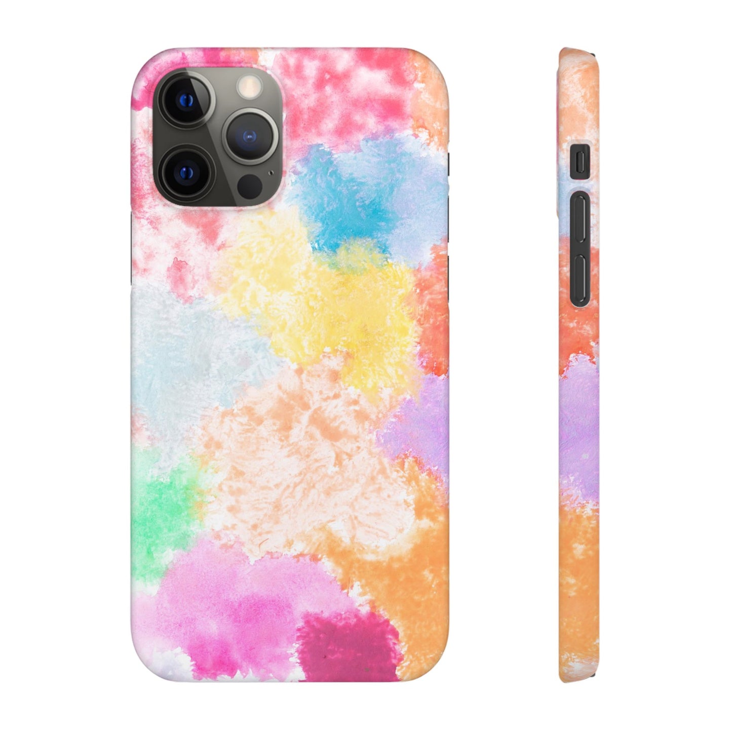 Colorful Watercolor Snap Cases for Phones