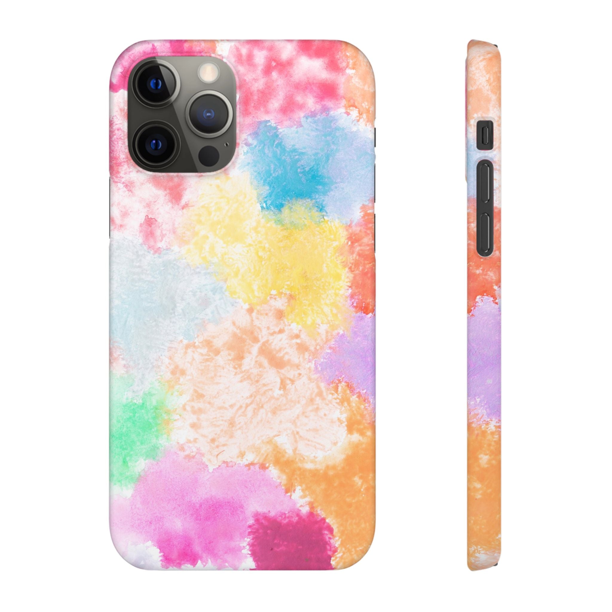 Colorful Watercolor Snap Cases for Phones