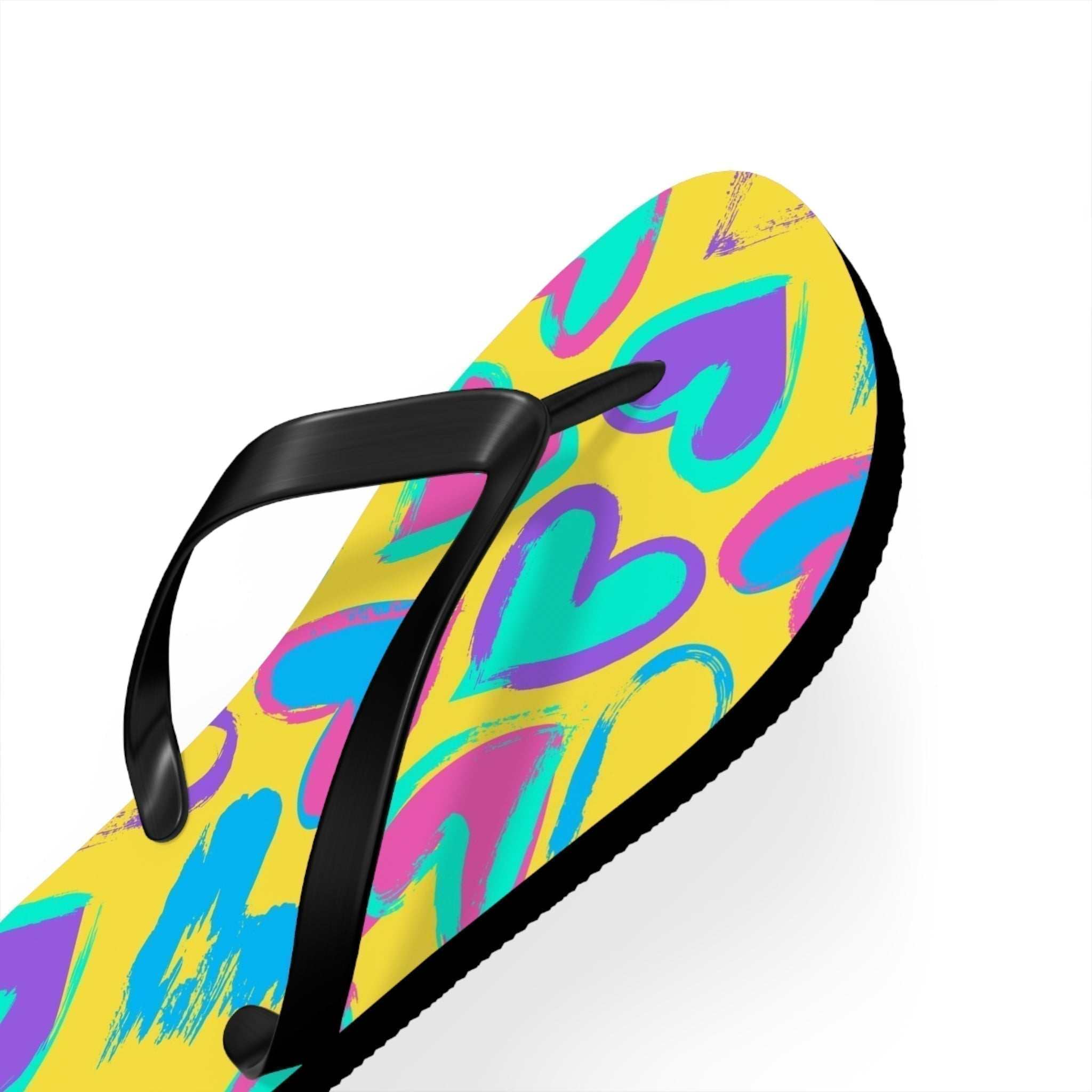 Flip-Flops Cuori Colorati – Infradito Estive Vivaci e Comode