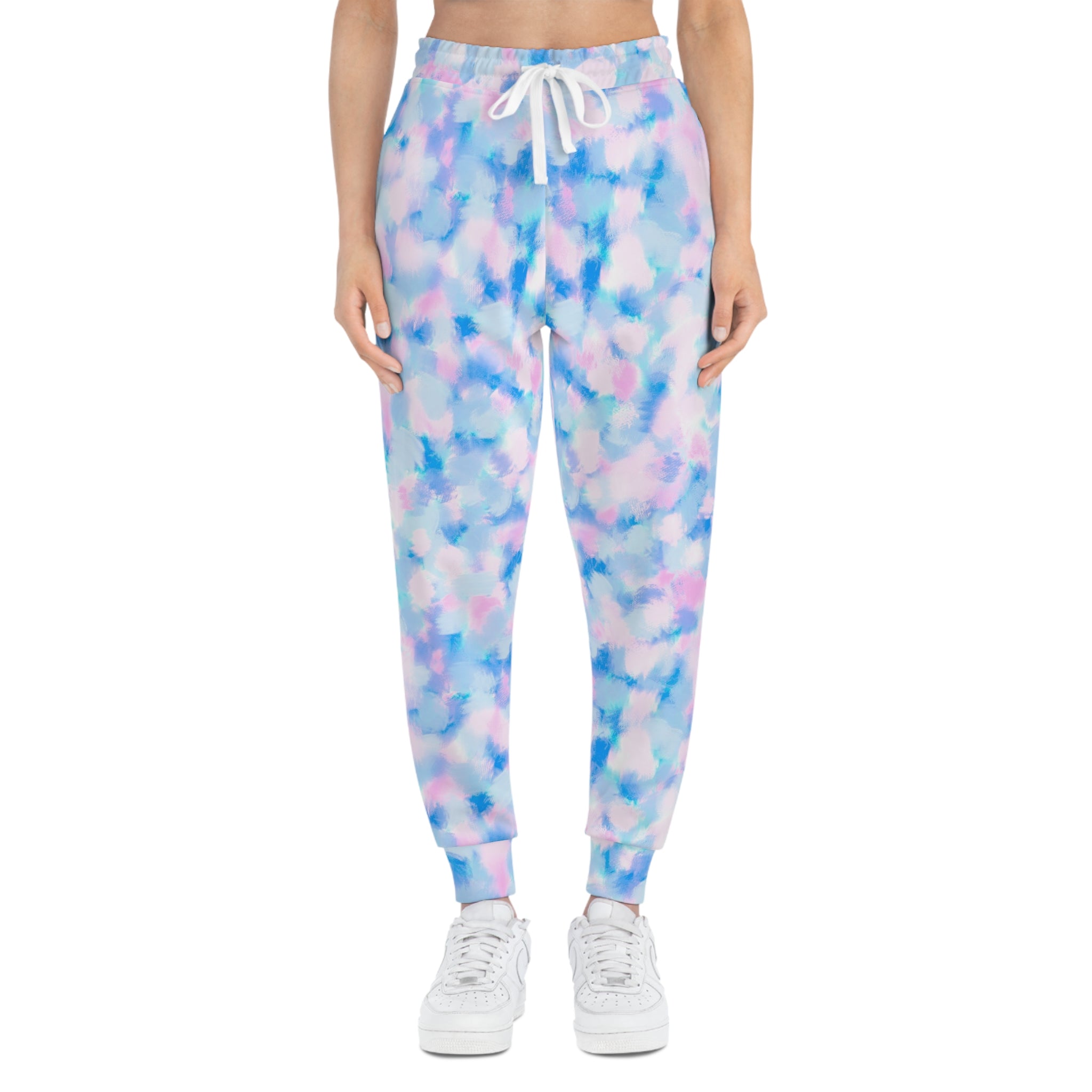 Colorful Abstract Athletic Joggers