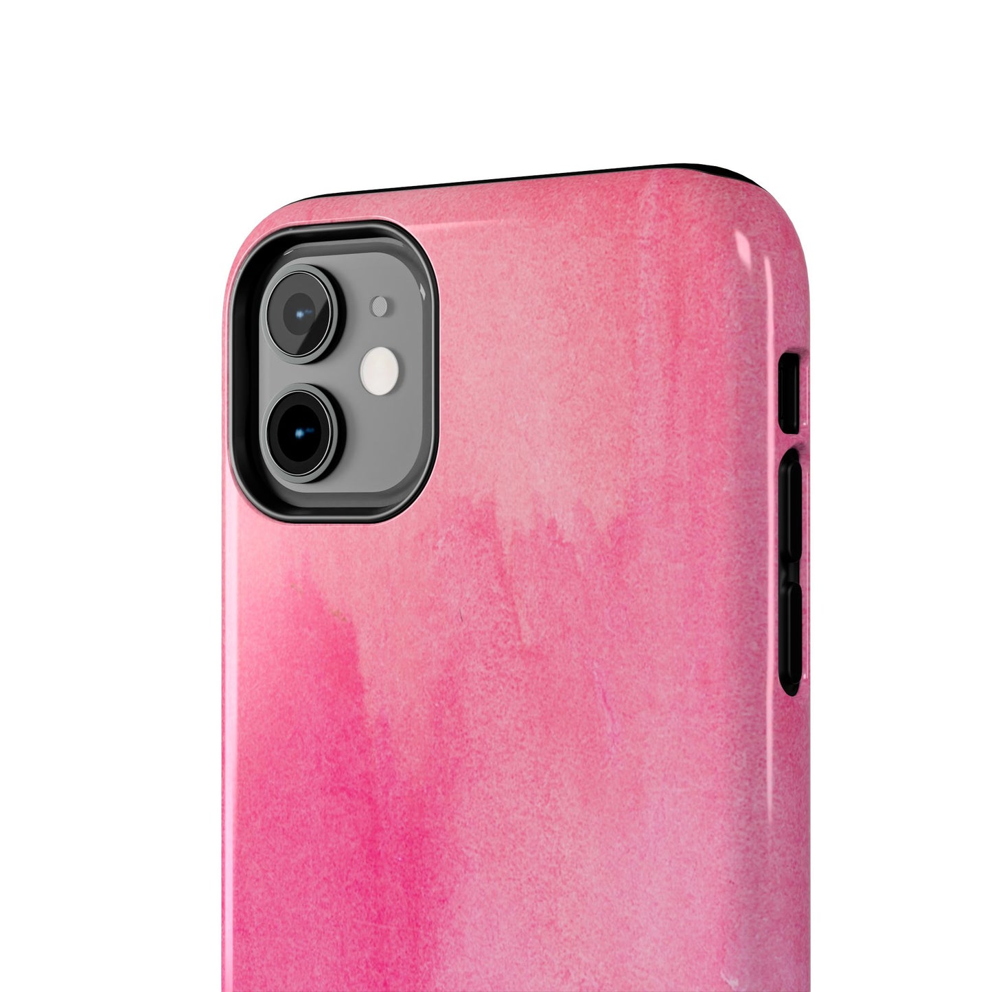 Custodie eleganti e resistenti per telefono - Design acquerello rosa, protezione durevole, idea regalo per adolescenti, accessori tecnologici alla moda
