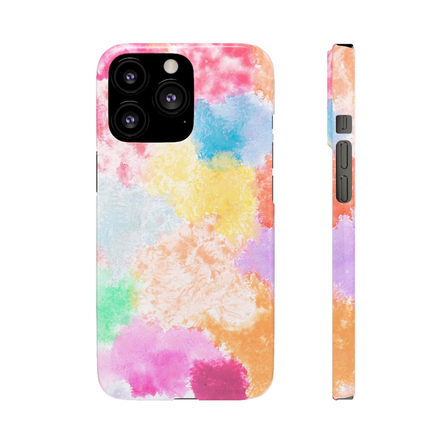 Colorful Watercolor Snap Cases for Phones