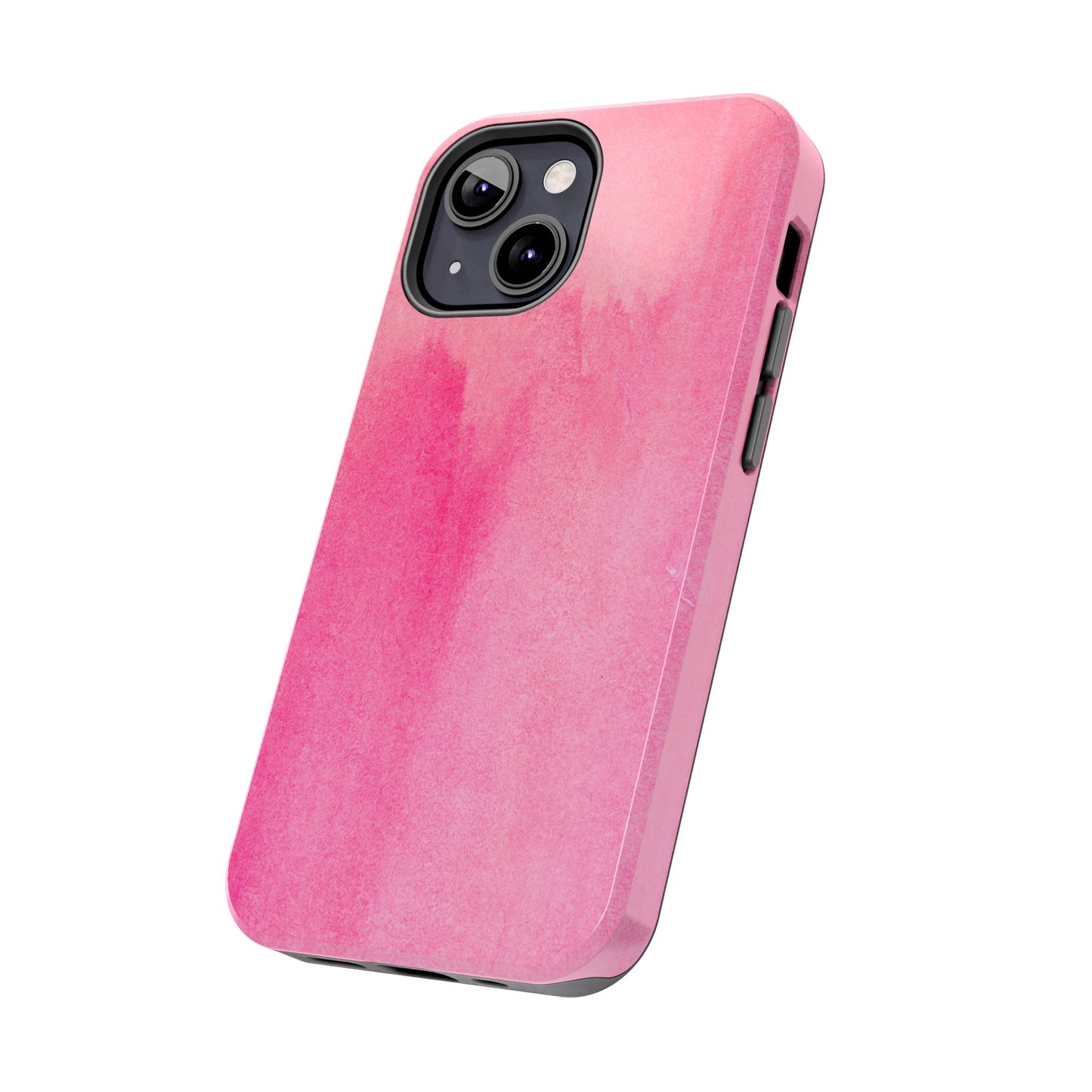 Custodie eleganti e resistenti per telefono - Design acquerello rosa, protezione durevole, idea regalo per adolescenti, accessori tecnologici alla moda