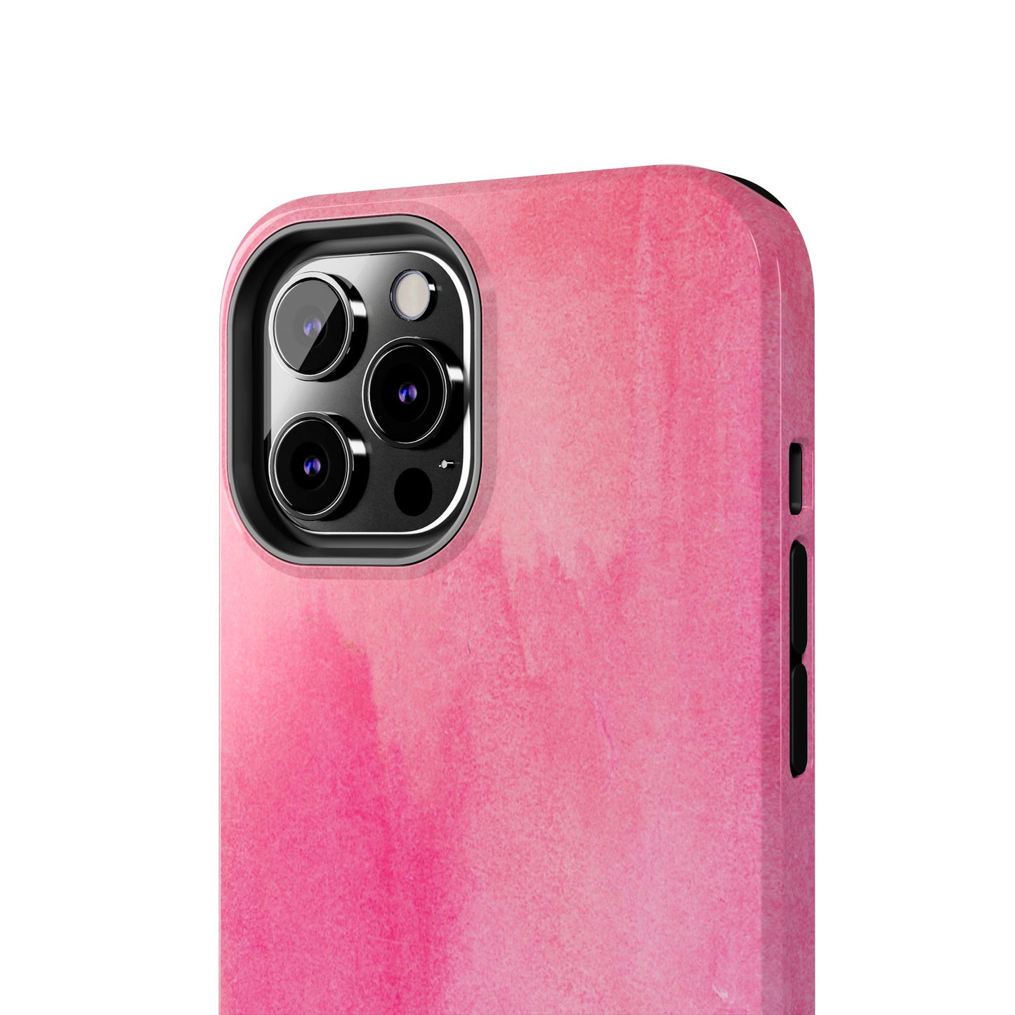 Custodie eleganti e resistenti per telefono - Design acquerello rosa, protezione durevole, idea regalo per adolescenti, accessori tecnologici alla moda