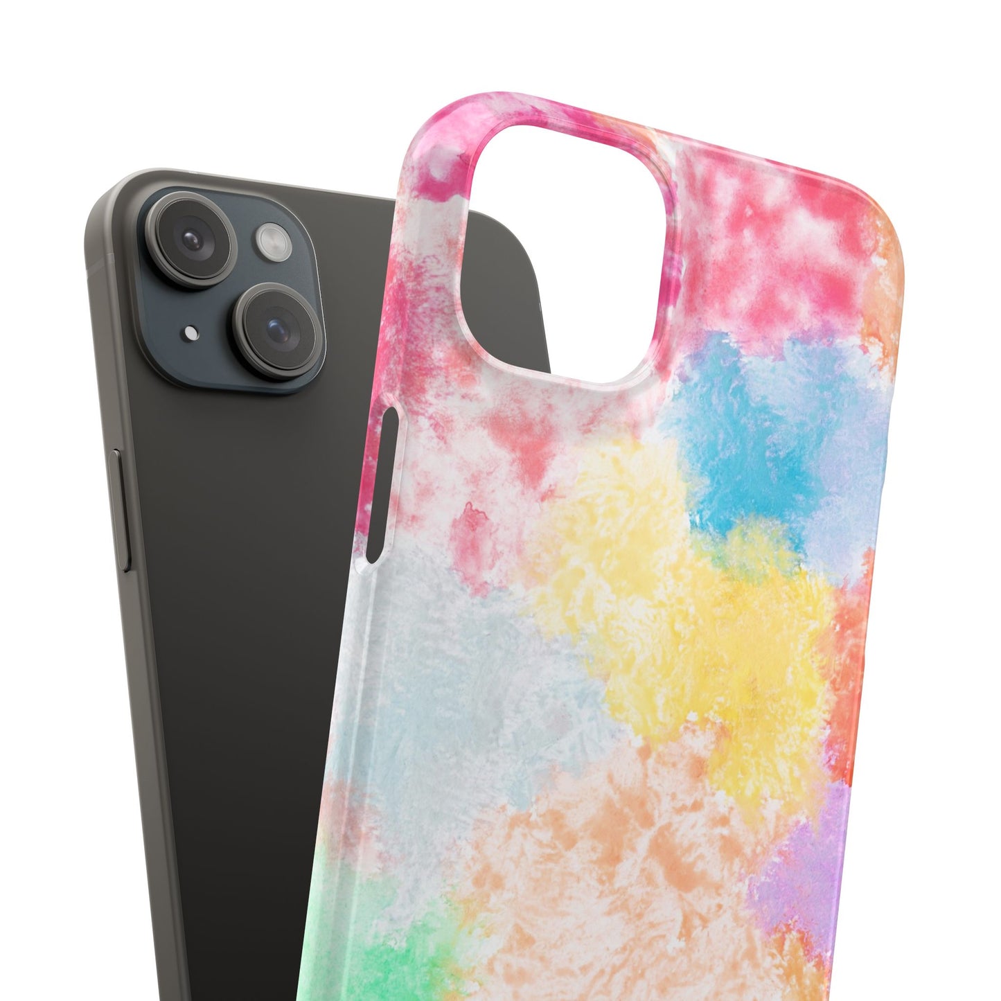 Colorful Watercolor Snap Cases for Phones
