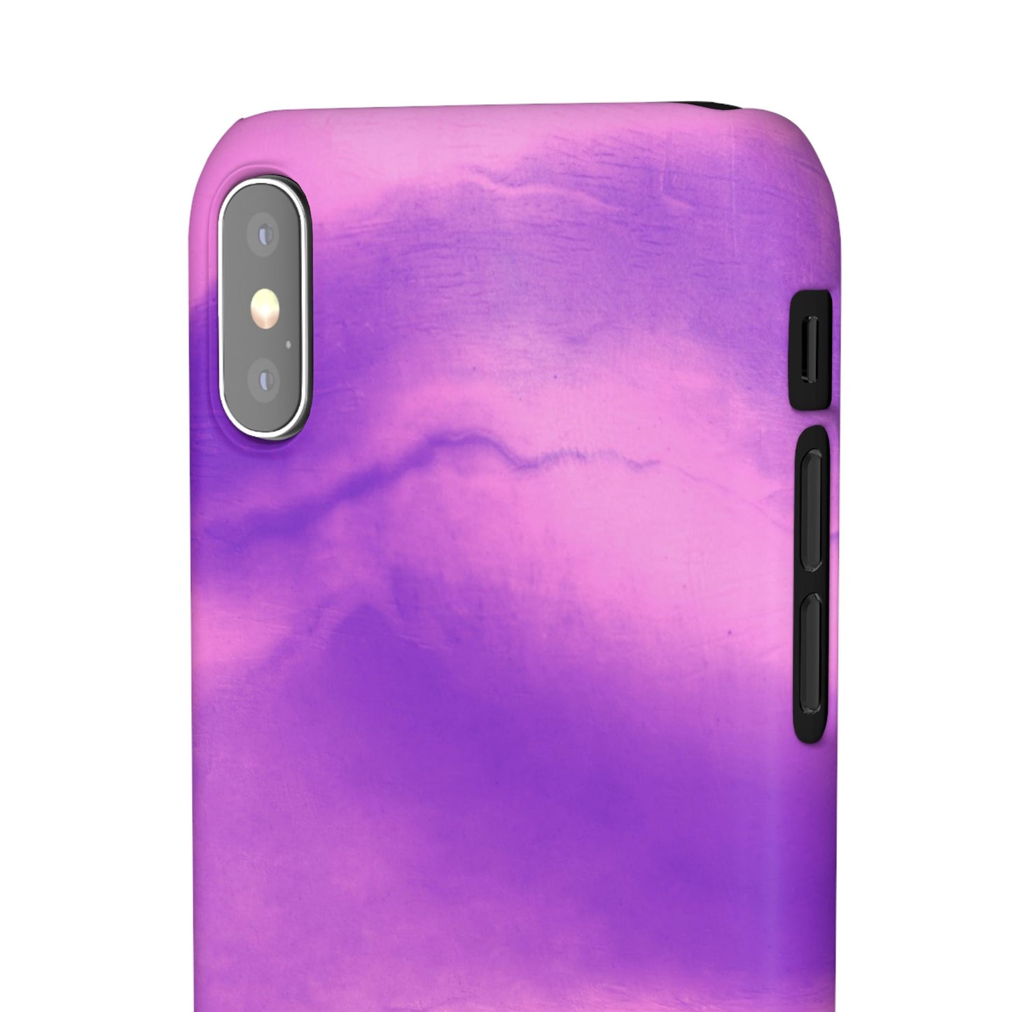 Stylish Purple Marble Snap Case for Phone