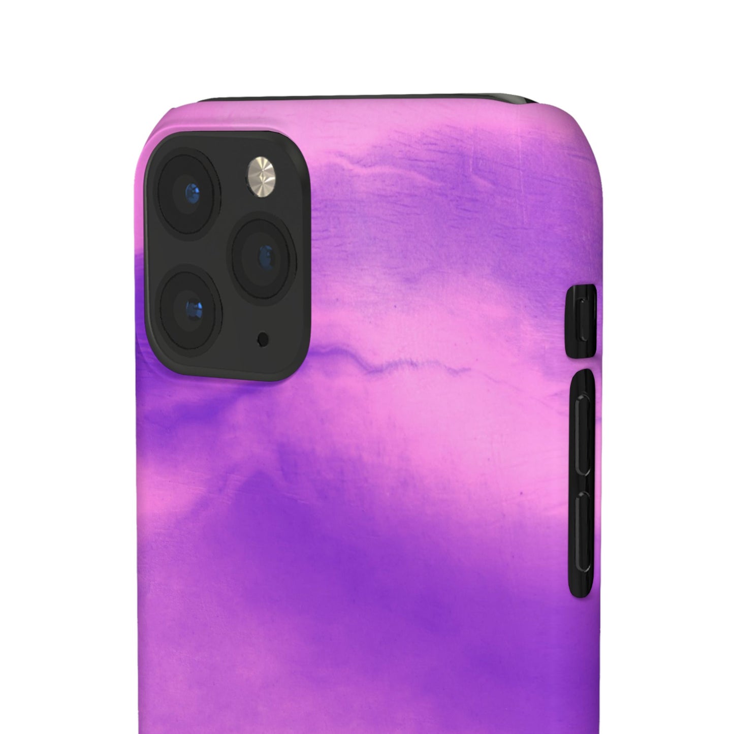 Stylish Purple Marble Snap Case for Phone