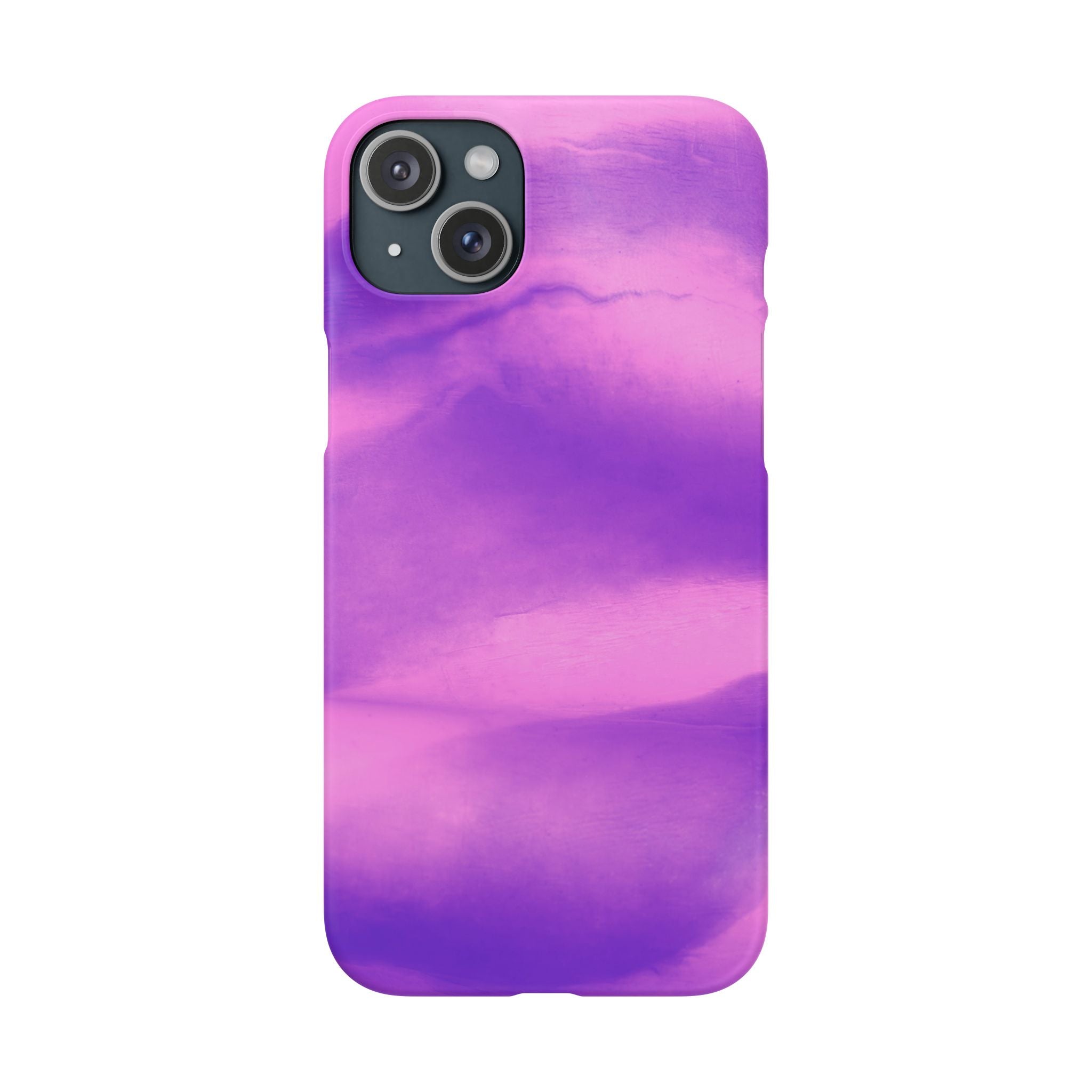 Stylish Purple Marble Snap Case for Phone