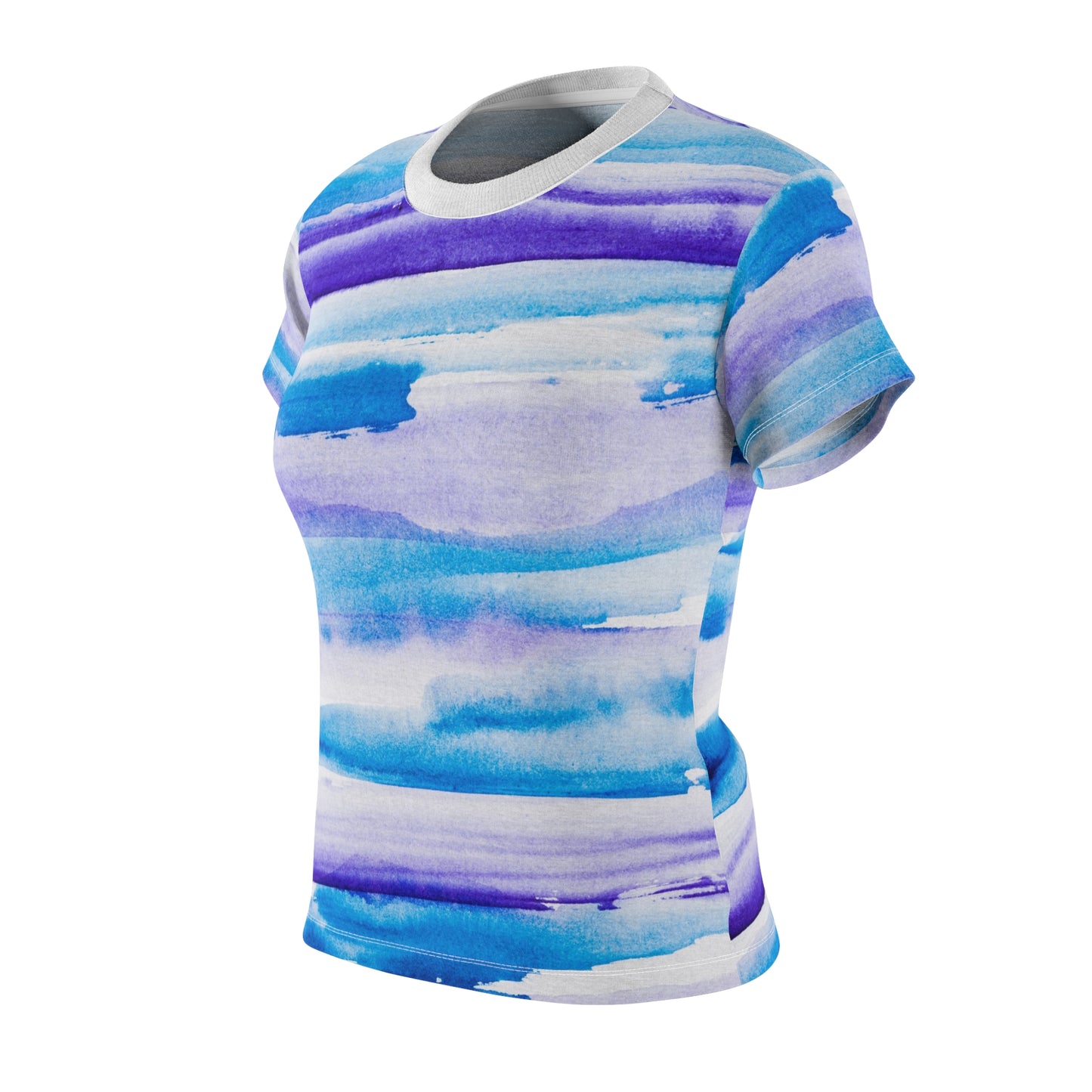 Artistic Tee - Vibrant Watercolor