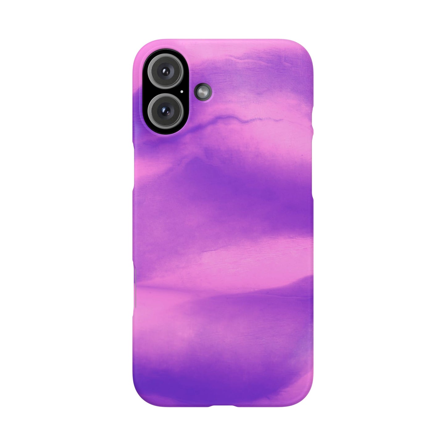 Stylish Purple Marble Snap Case for Phone