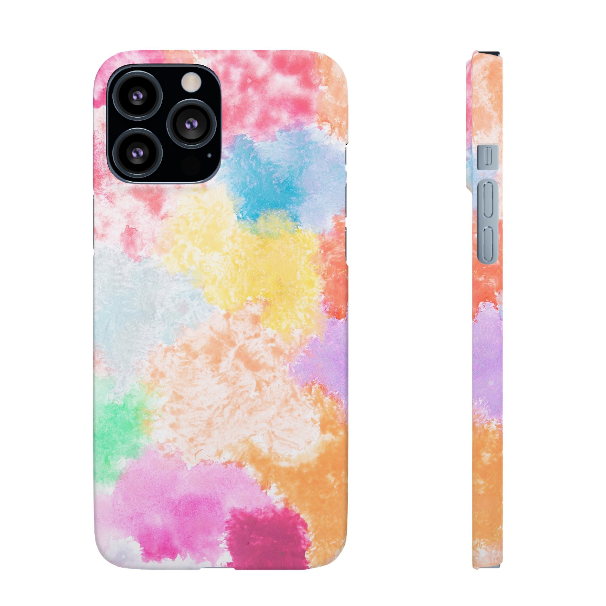 Colorful Watercolor Snap Cases for Phones