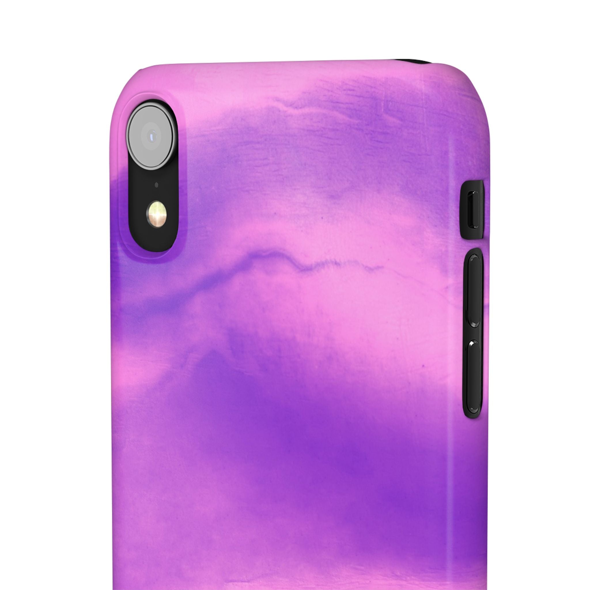 Stylish Purple Marble Snap Case for Phone