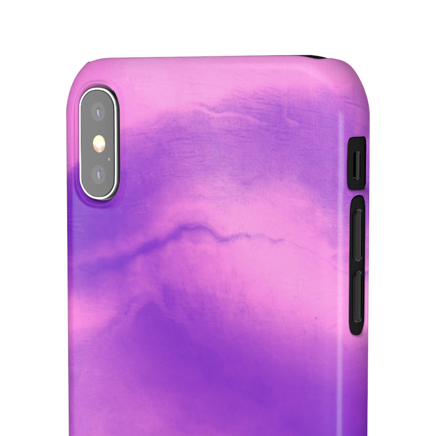 Stylish Purple Marble Snap Case for Phone