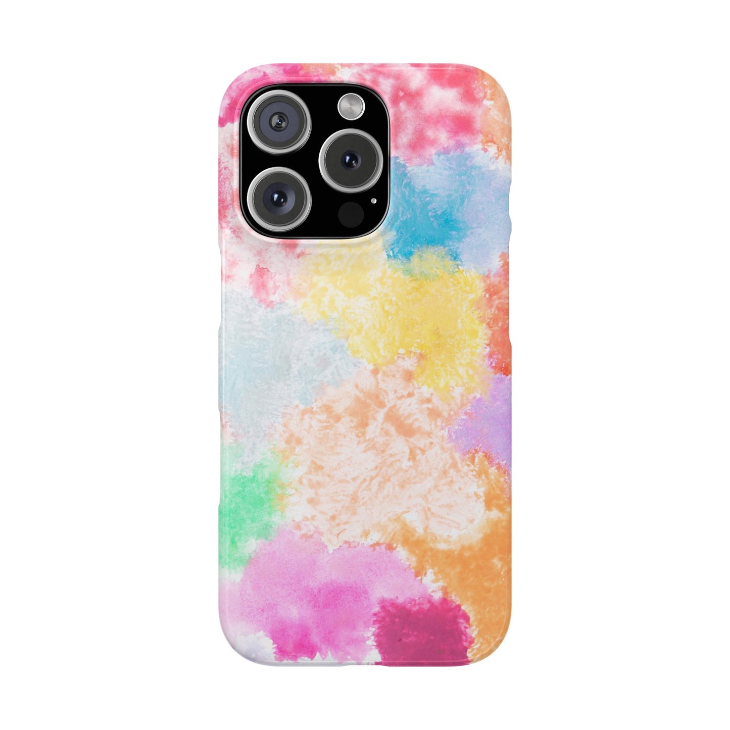 Colorful Watercolor Snap Cases for Phones