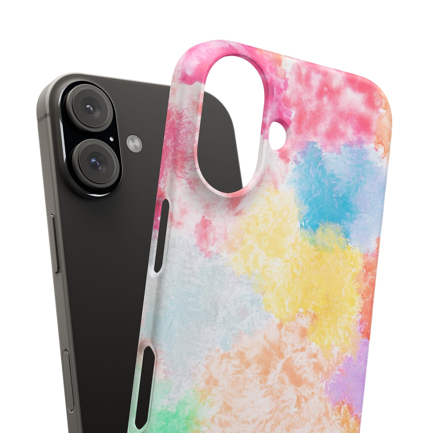 Colorful Watercolor Snap Cases for Phones