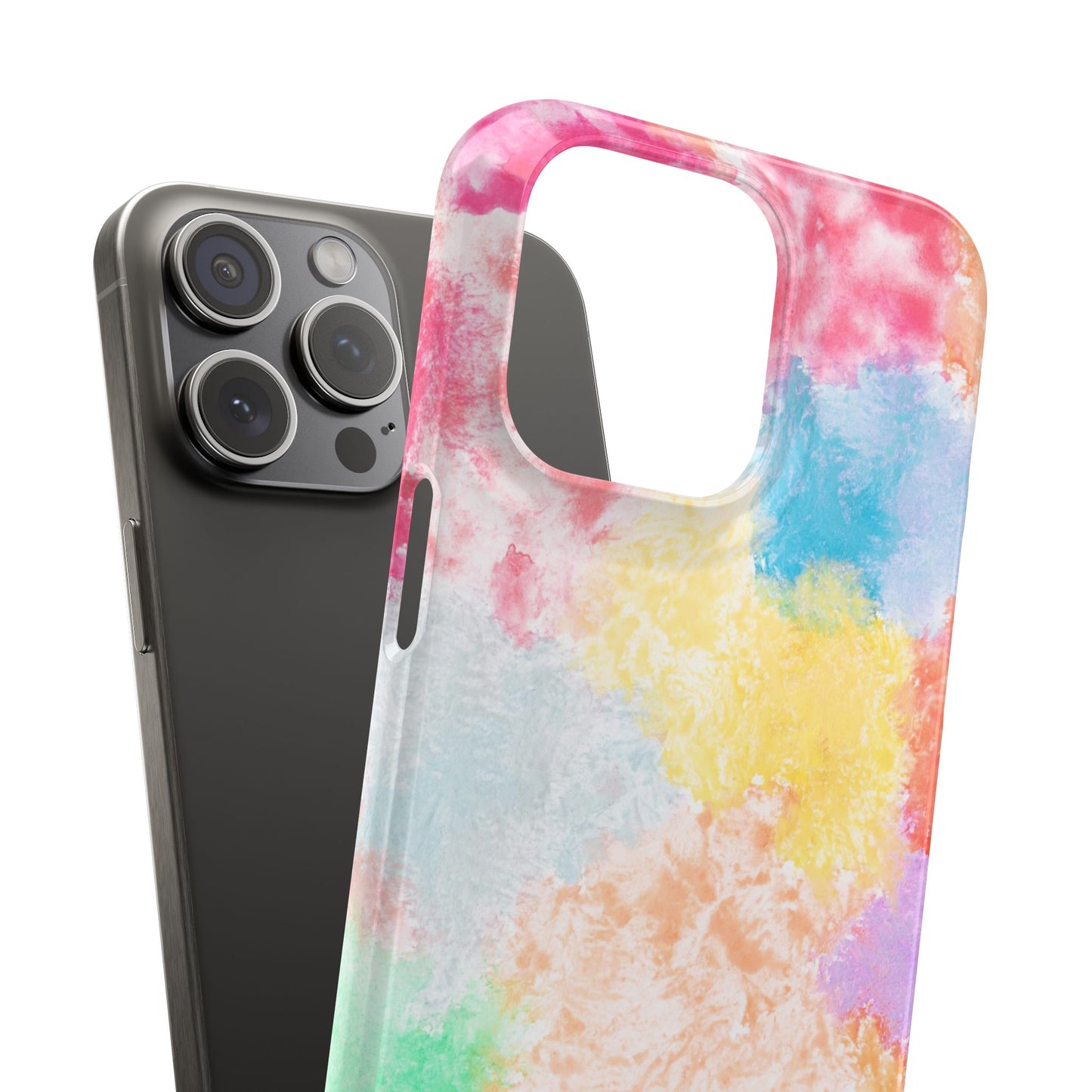 Colorful Watercolor Snap Cases for Phones