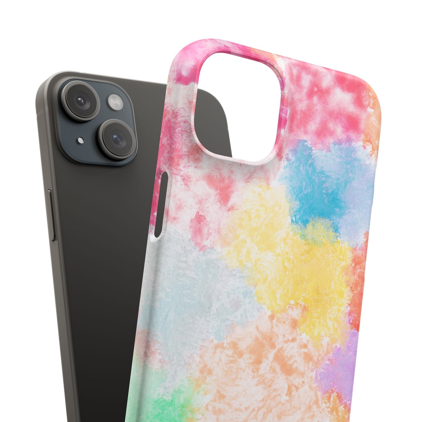 Colorful Watercolor Snap Cases for Phones