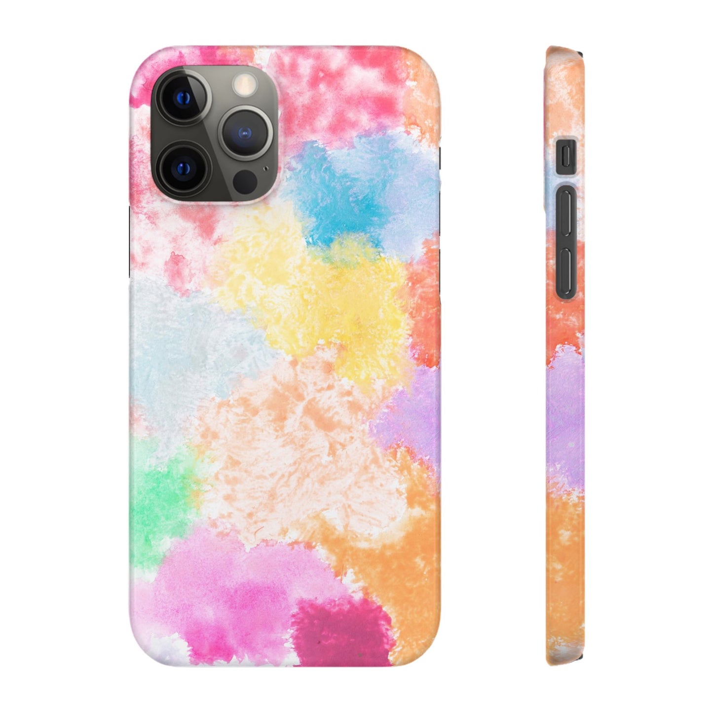 Colorful Watercolor Snap Cases for Phones