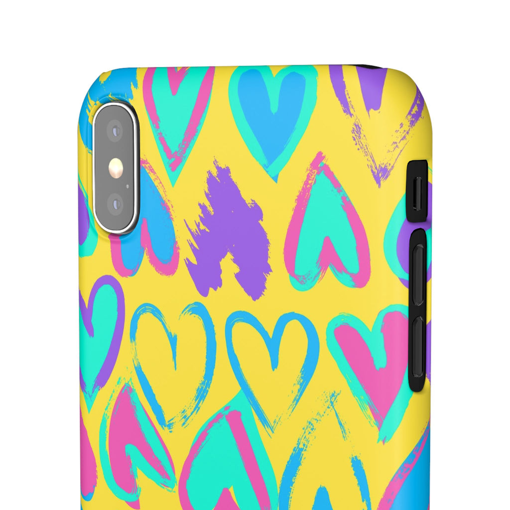 Case cuori colorato