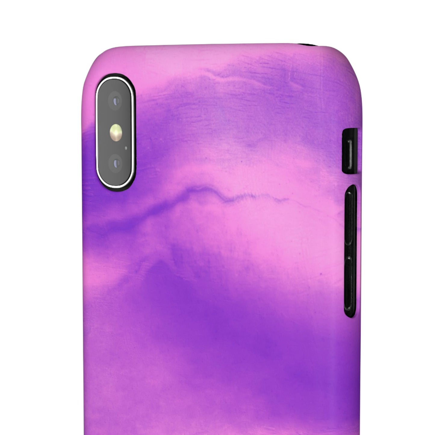 Stylish Purple Marble Snap Case for Phone