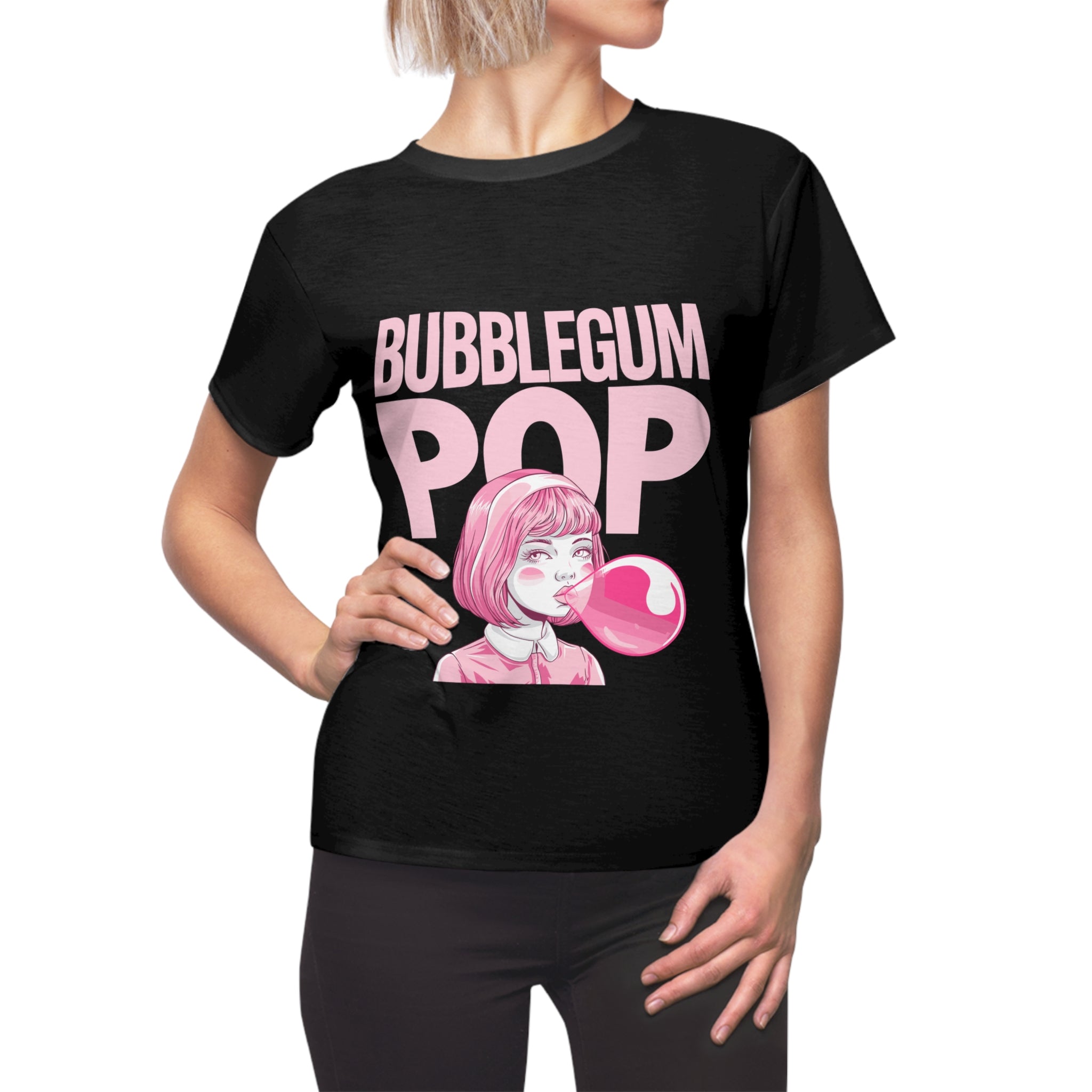 Bubblegum Pop Women's Cut & Sew Tee